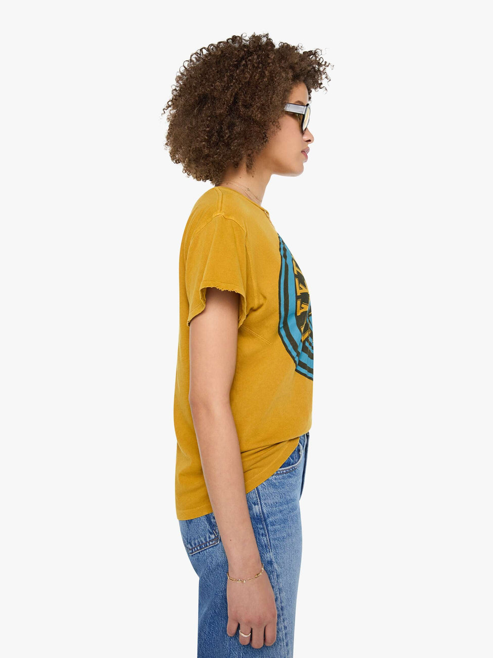 Women MadeWorn Fleetwood Mac Tee | Mother Denim MUSTARD