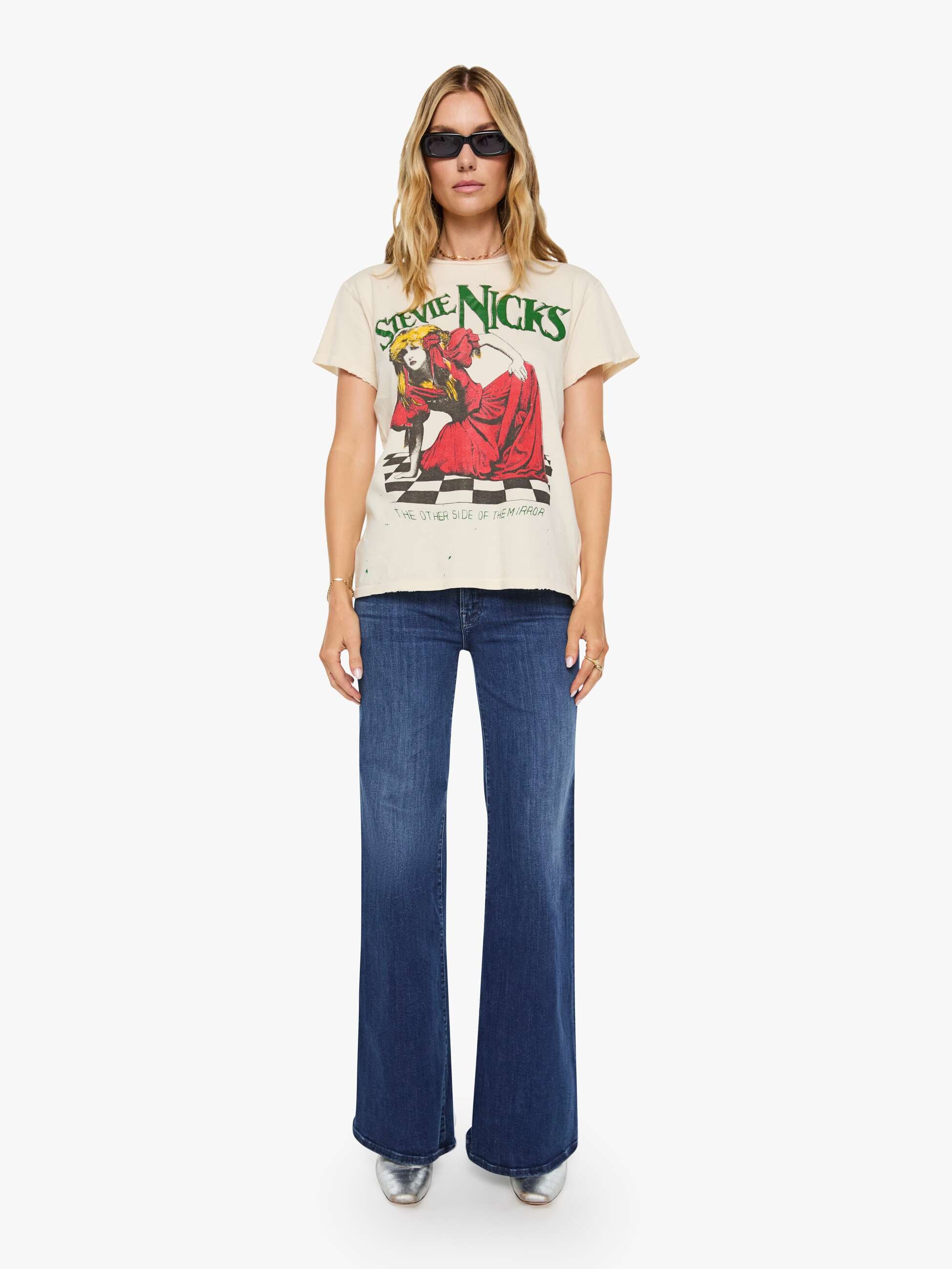 Women MadeWorn Stevie Nicks Tee | Mother Denim Beige (Light)