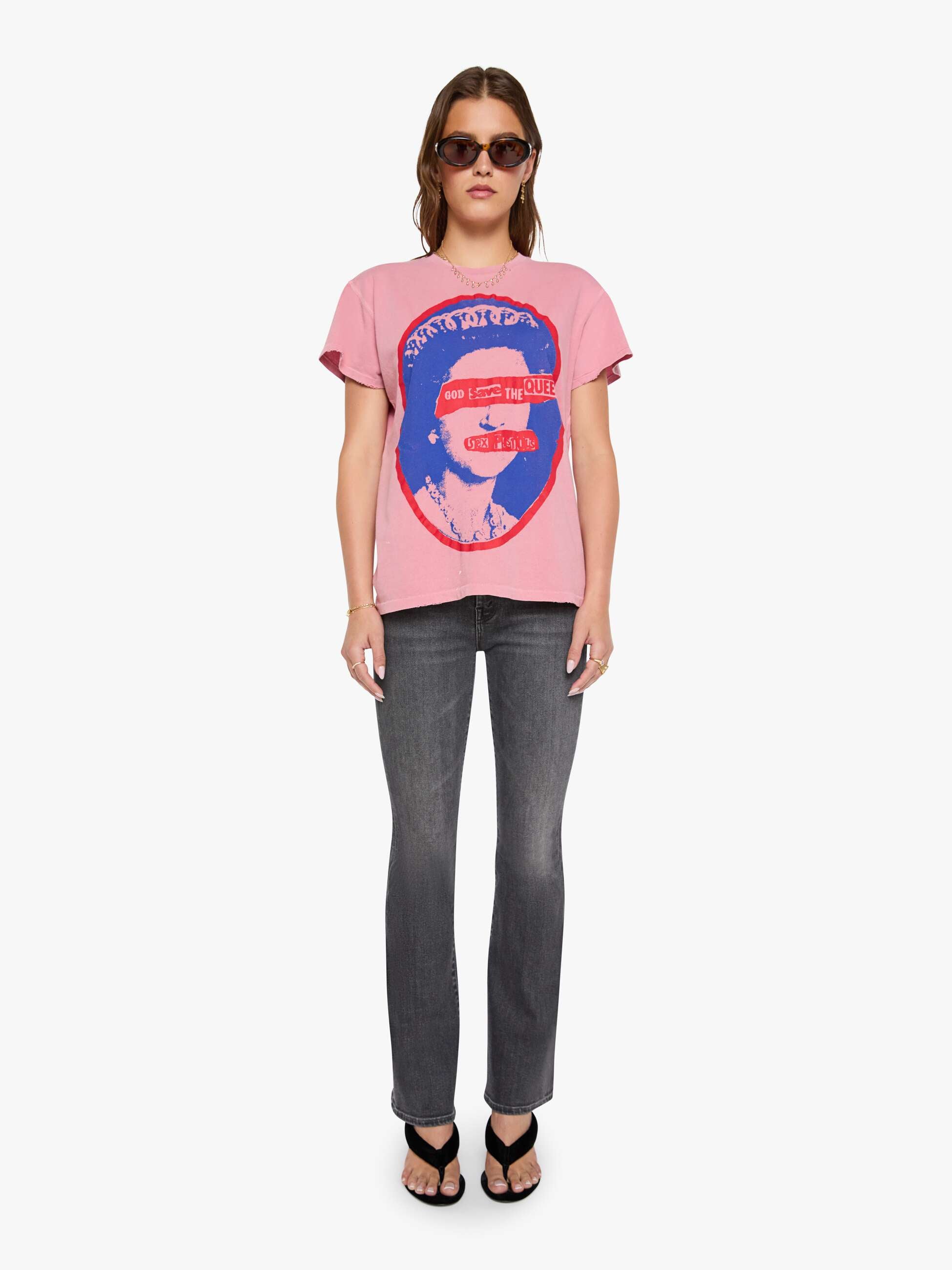 Women MadeWorn Sex Pistols Tees | Mother Denim PETAL