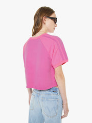Women The Half Cut Square | Mother Denim Rose Violet