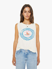 Women The Flirt Squad | Mother Denim Antique White