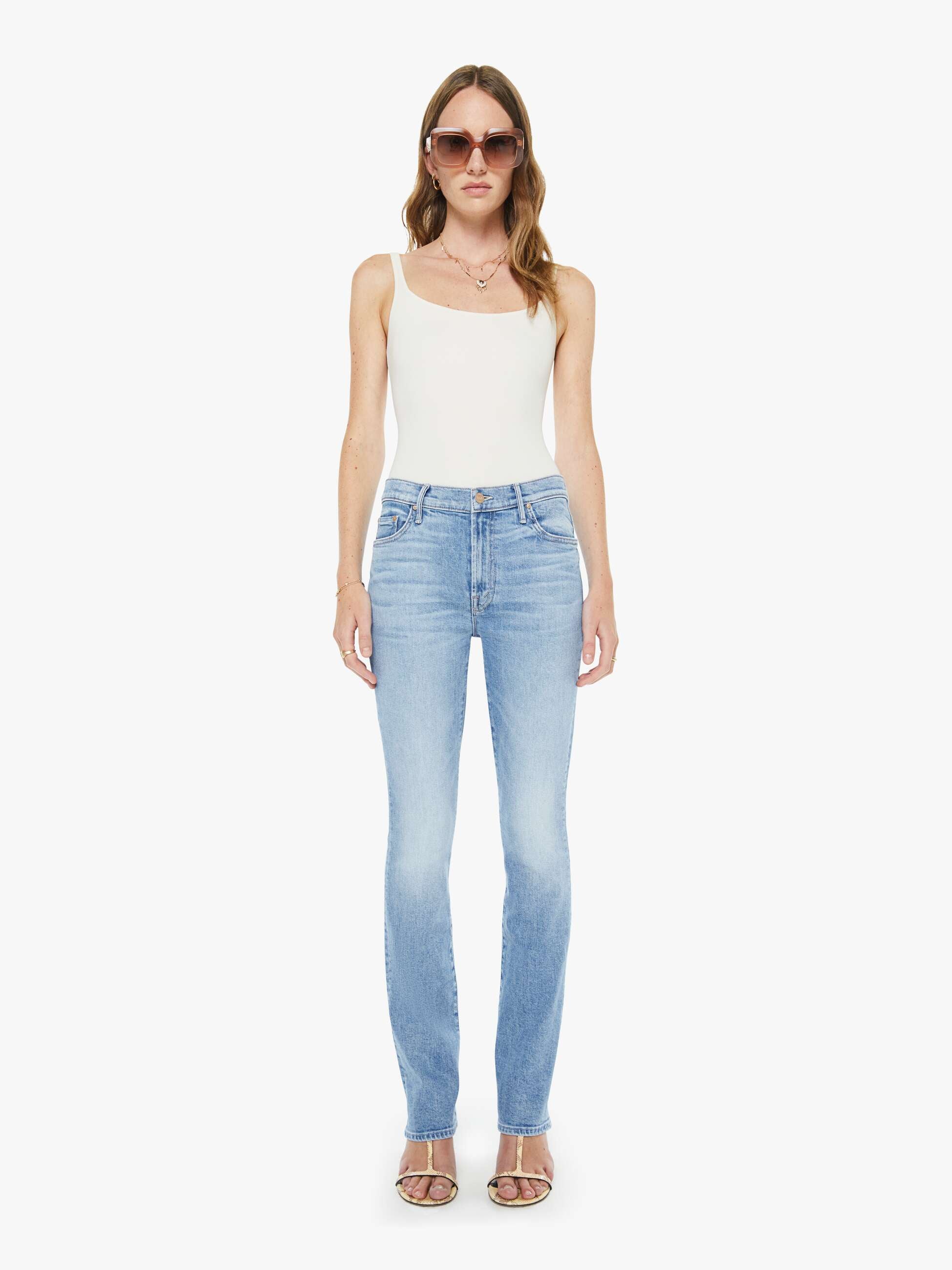 Women The Sleeveless Concert | Mother Denim Spin Cycle