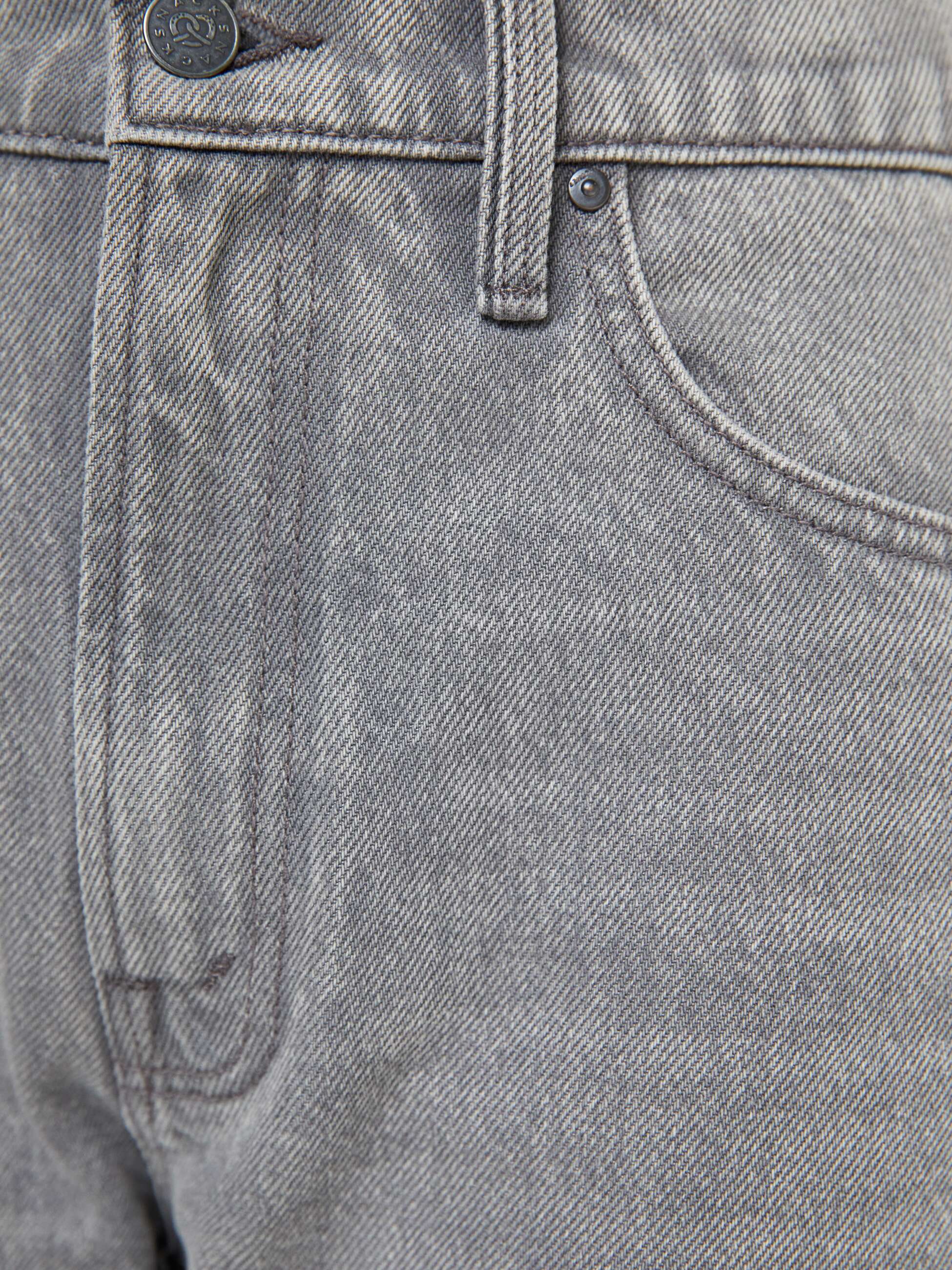 Women The Half Square | Mother Denim Antique White