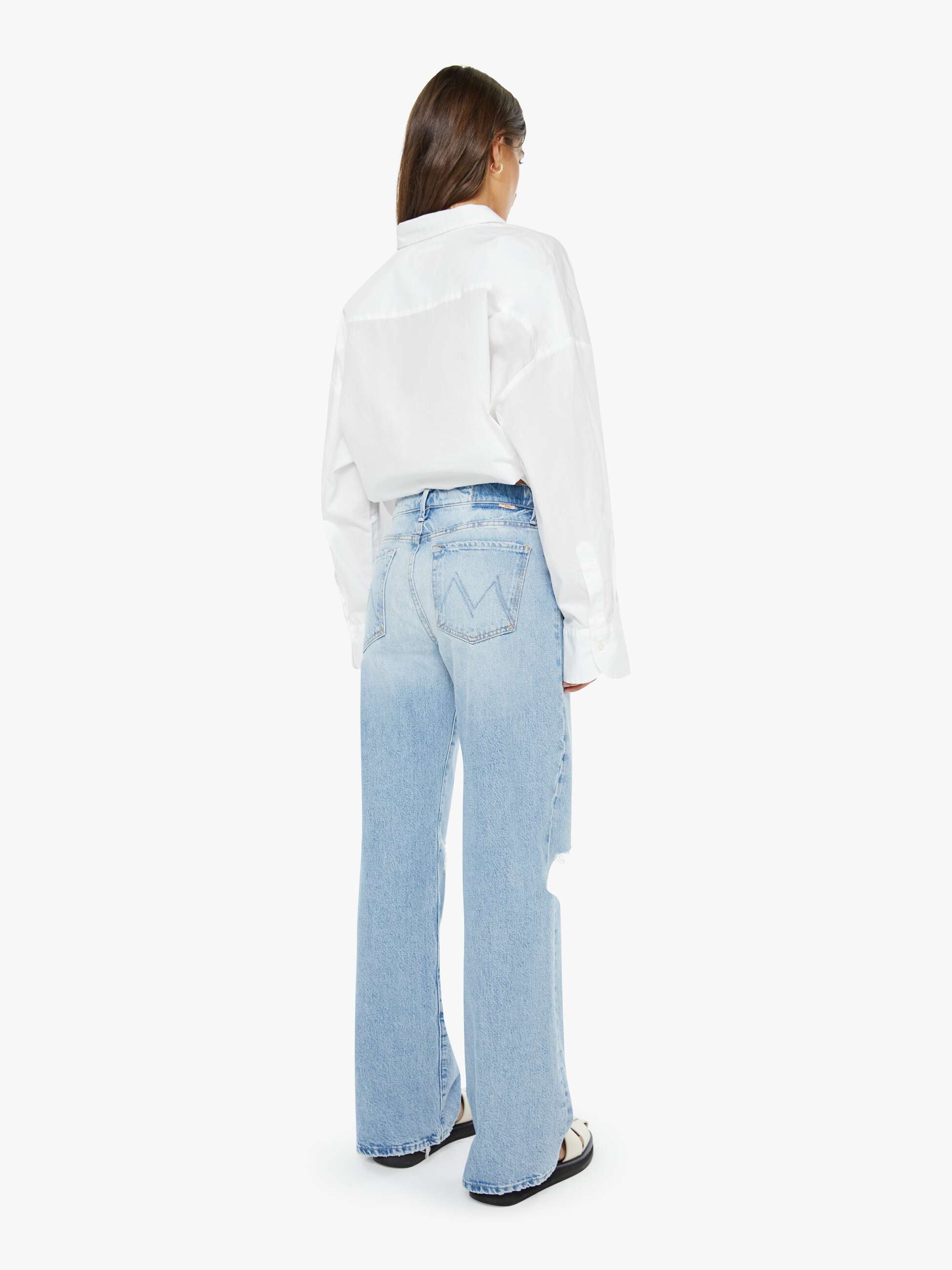 Women The Boxy Goodie Goodie | Mother Denim Take Me To The Lake
