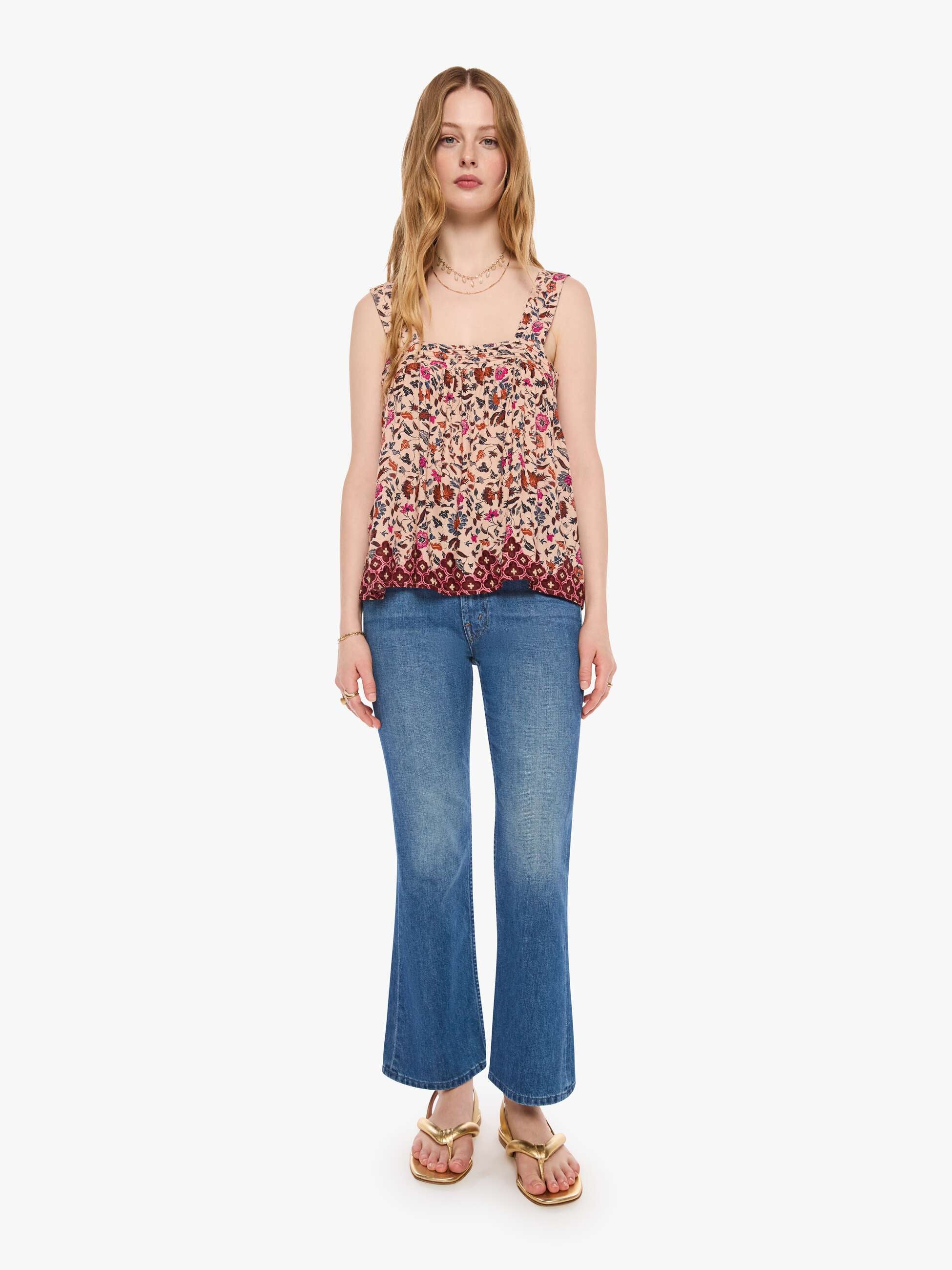 Women Natalie Martin Jasmine Top | Mother Denim WILDFLOWER SPICE