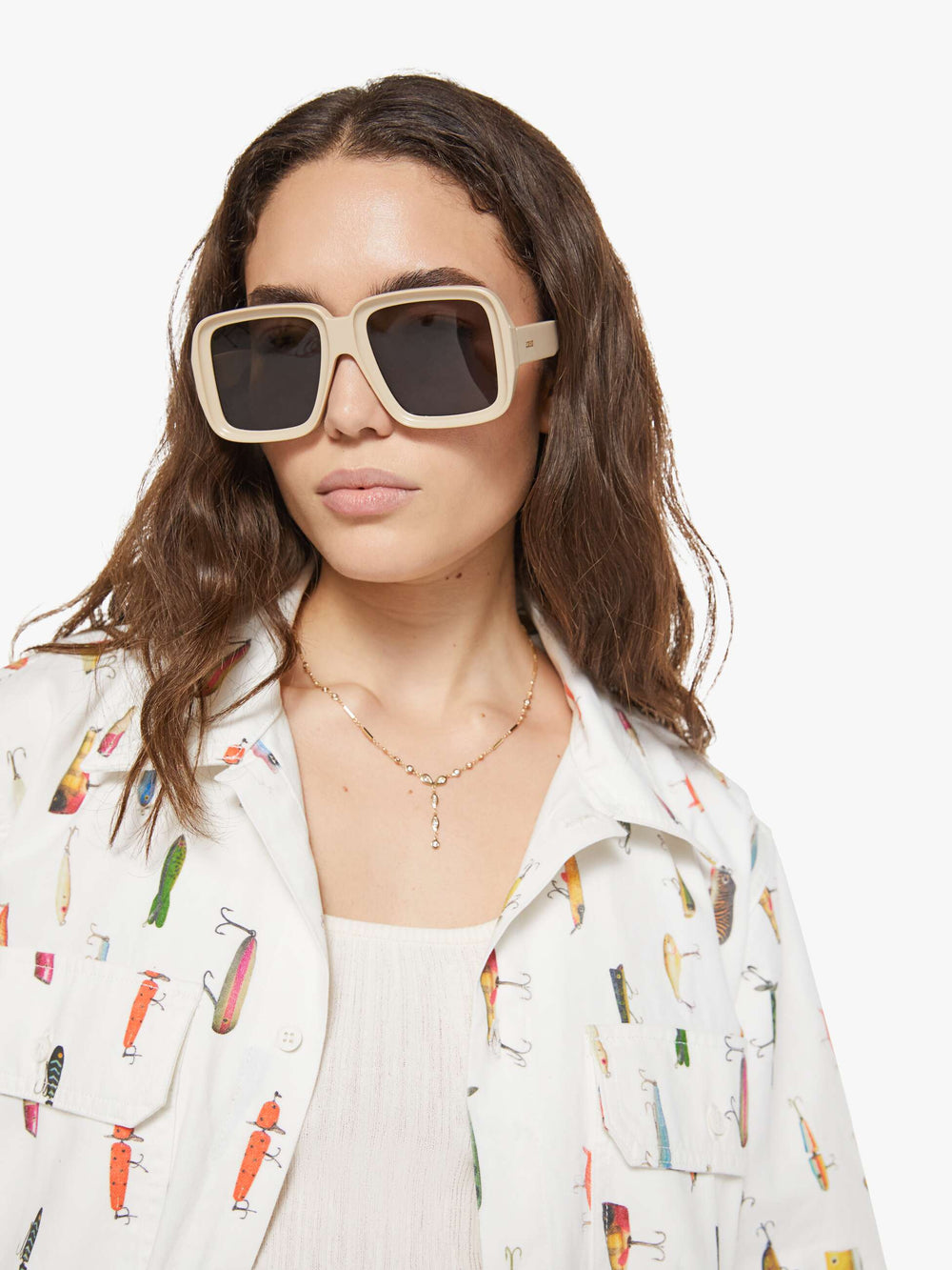 Women The Midnight Oil | Mother Denim White