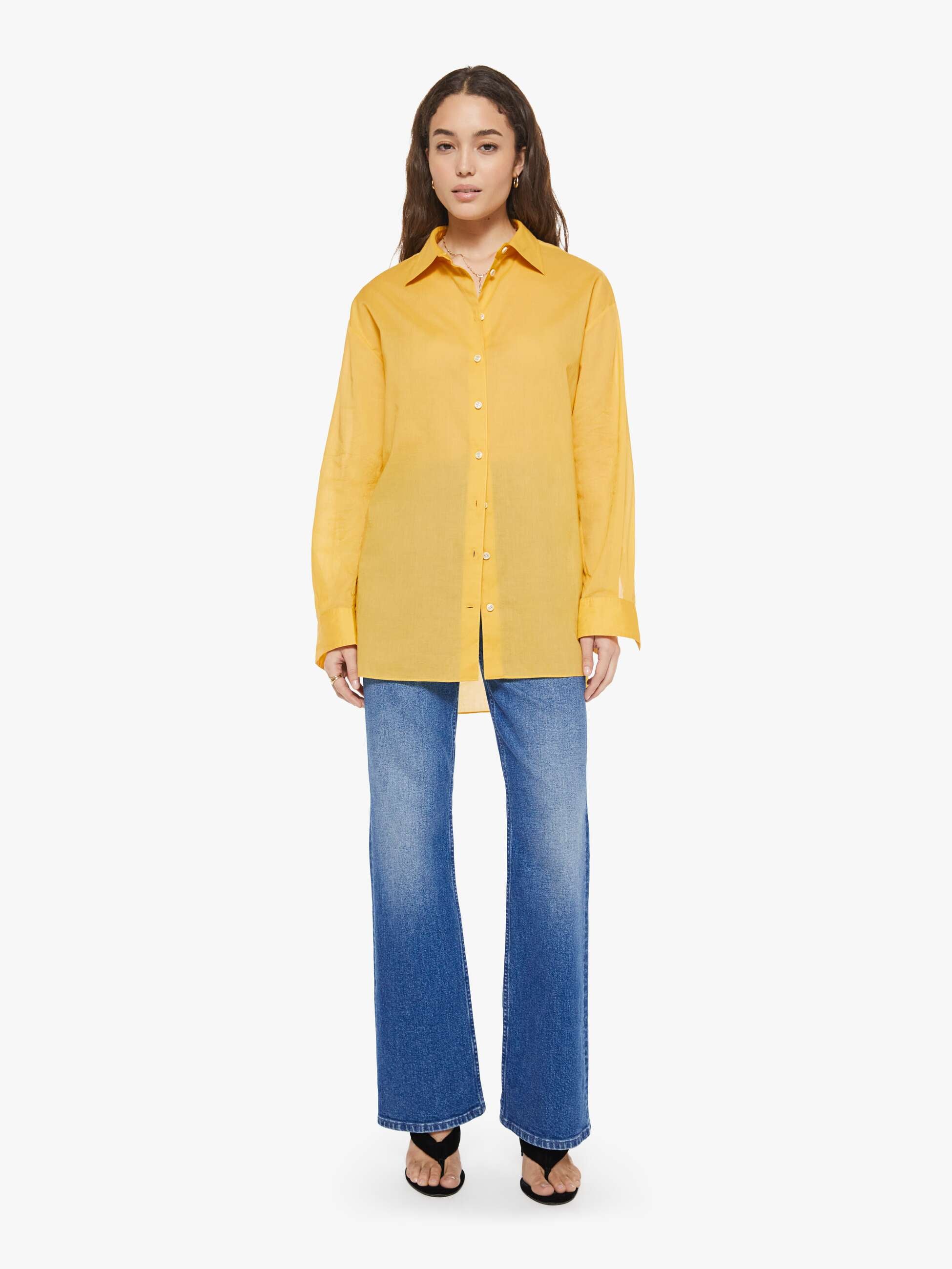 Women Eterne Lucien Top | Mother Denim Beige (Khaki)