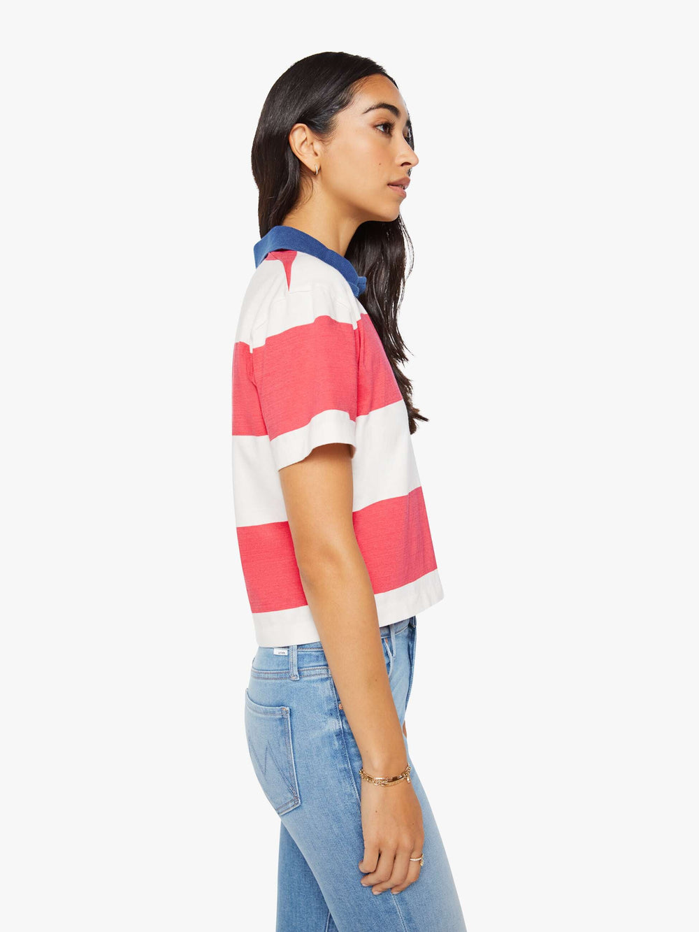 Women The S/S Match | Mother Denim Teaberry And Fluff