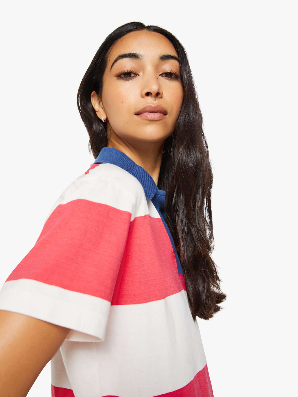 Women The S/S Match | Mother Denim Teaberry And Fluff
