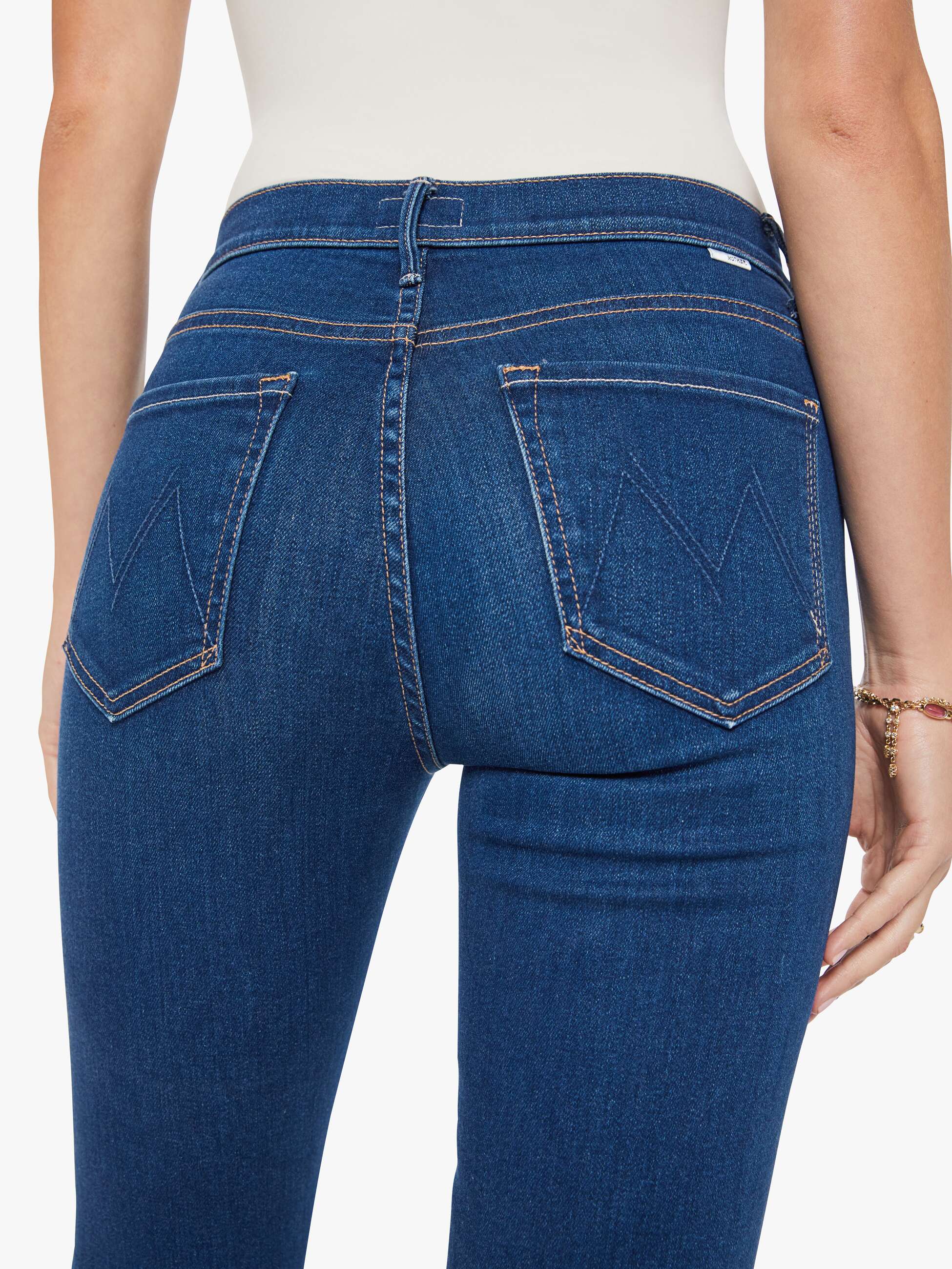 Women The Party In The Back Shirt | Mother Denim Flower Notes