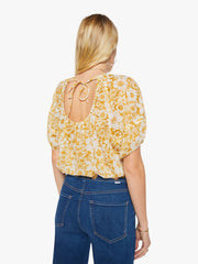 Women The Party In The Back Shirt | Mother Denim Flower Notes