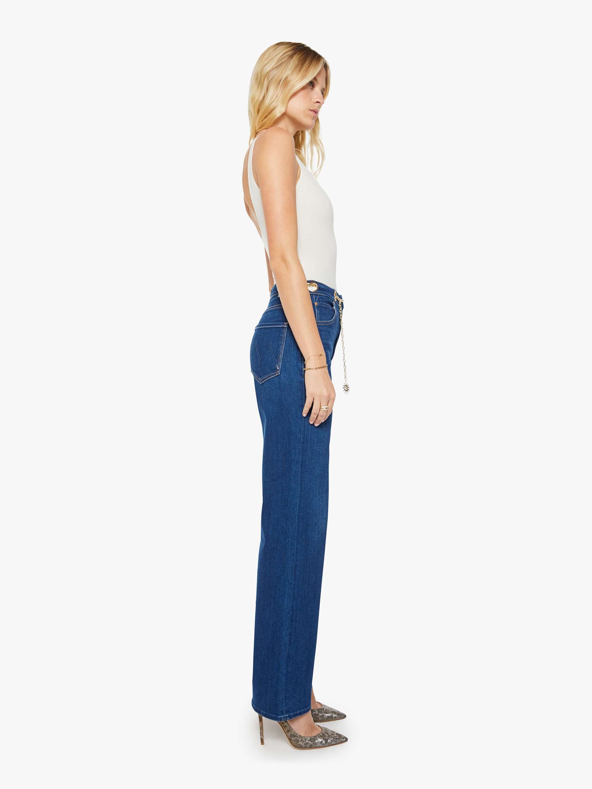 Women The Party In The Back Shirt | Mother Denim Flower Notes