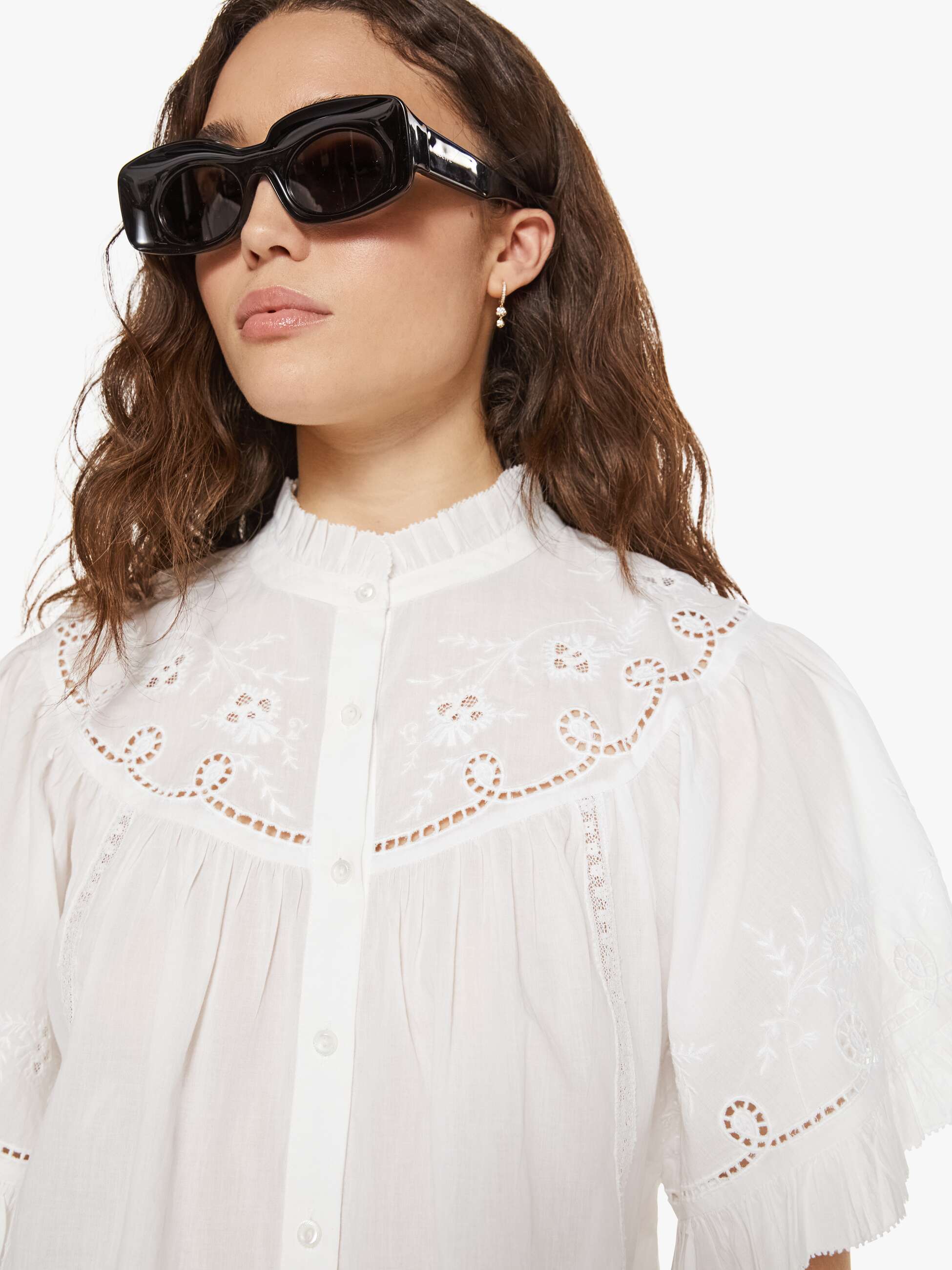 Women XiRENA Mae Shirt | Mother Denim White