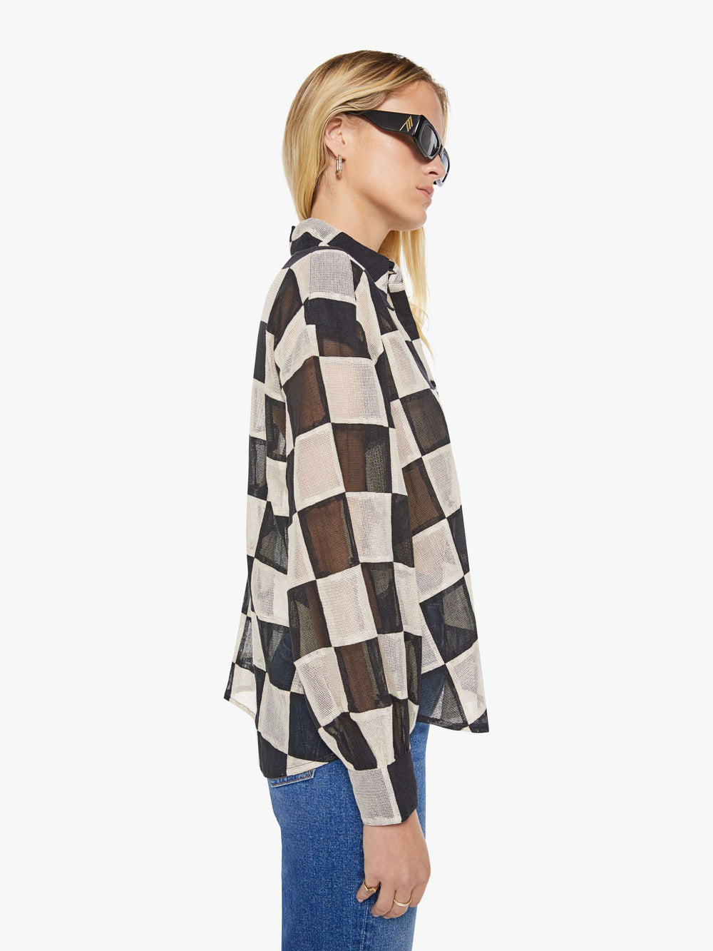 Women Alix of Bohemia Emery Shirt | Mother Denim HARLEQUIN