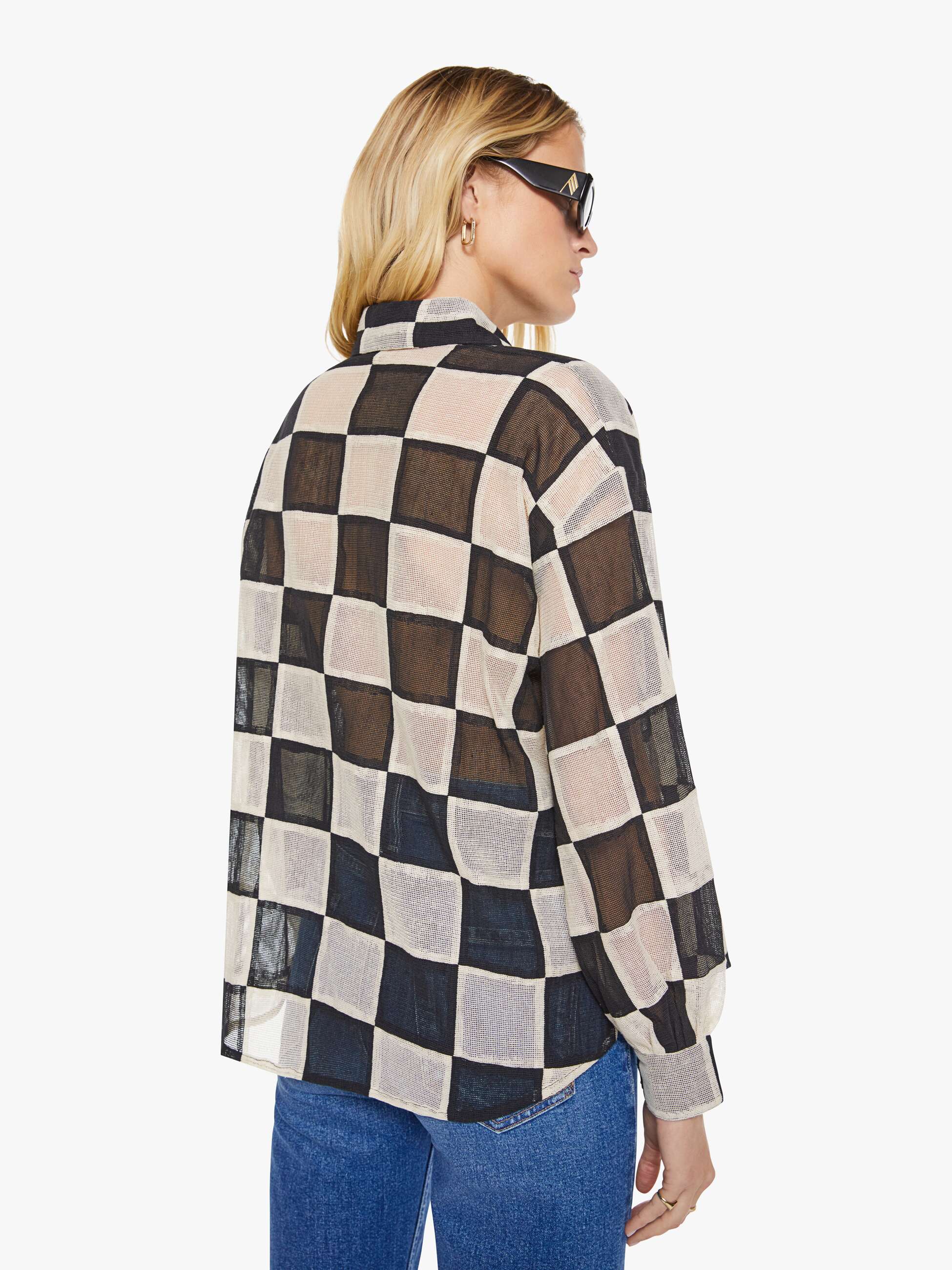 Women Alix of Bohemia Emery Shirt | Mother Denim HARLEQUIN