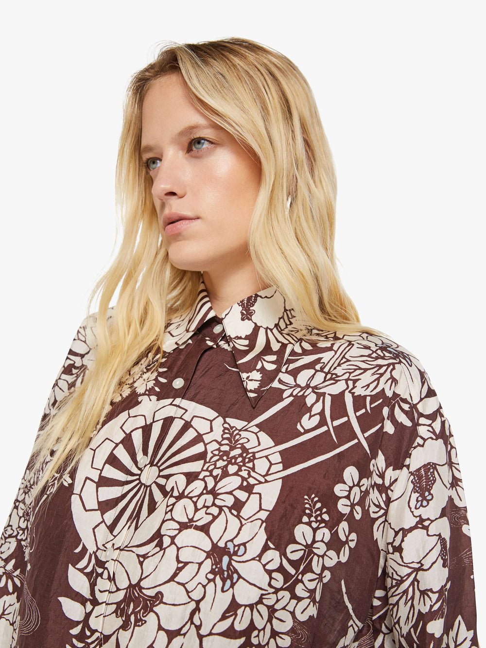 Women Alix of Bohemia Emery Shirt | Mother Denim AUBURN SPOKE