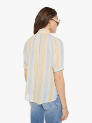 Women Alix of Bohemia Winnie Shirt | Mother Denim SUNWASH STRIPE