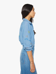 Women The Foxy Boxy | Mother Denim Hands Up