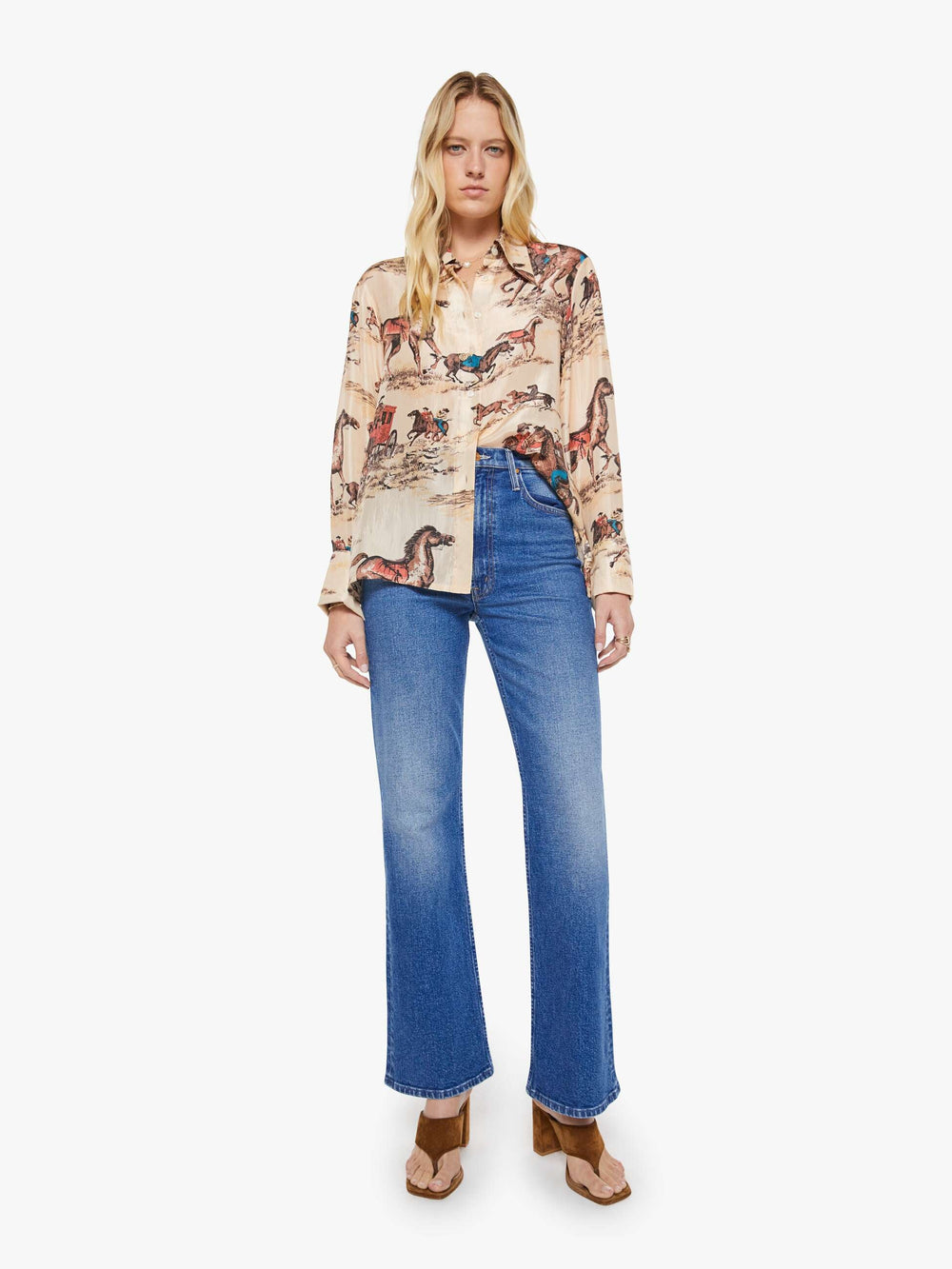 Women Alix Of Bohemia Dana Shirt | Mother Denim CANYON COWBOY