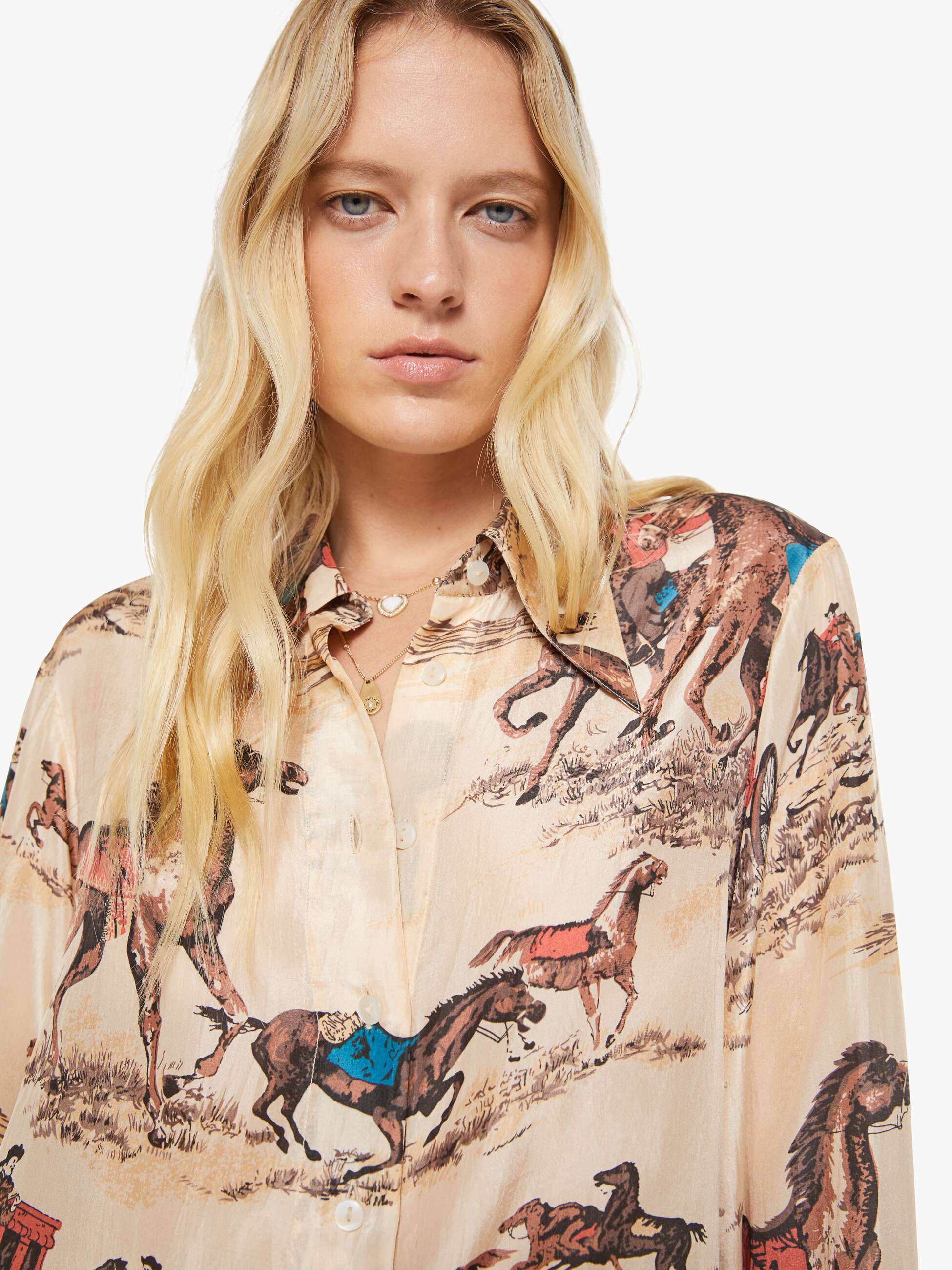 Women Alix Of Bohemia Dana Shirt | Mother Denim CANYON COWBOY