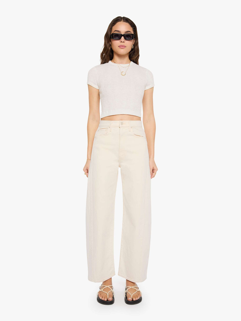 Women The Bestie | Mother Denim Light Blue