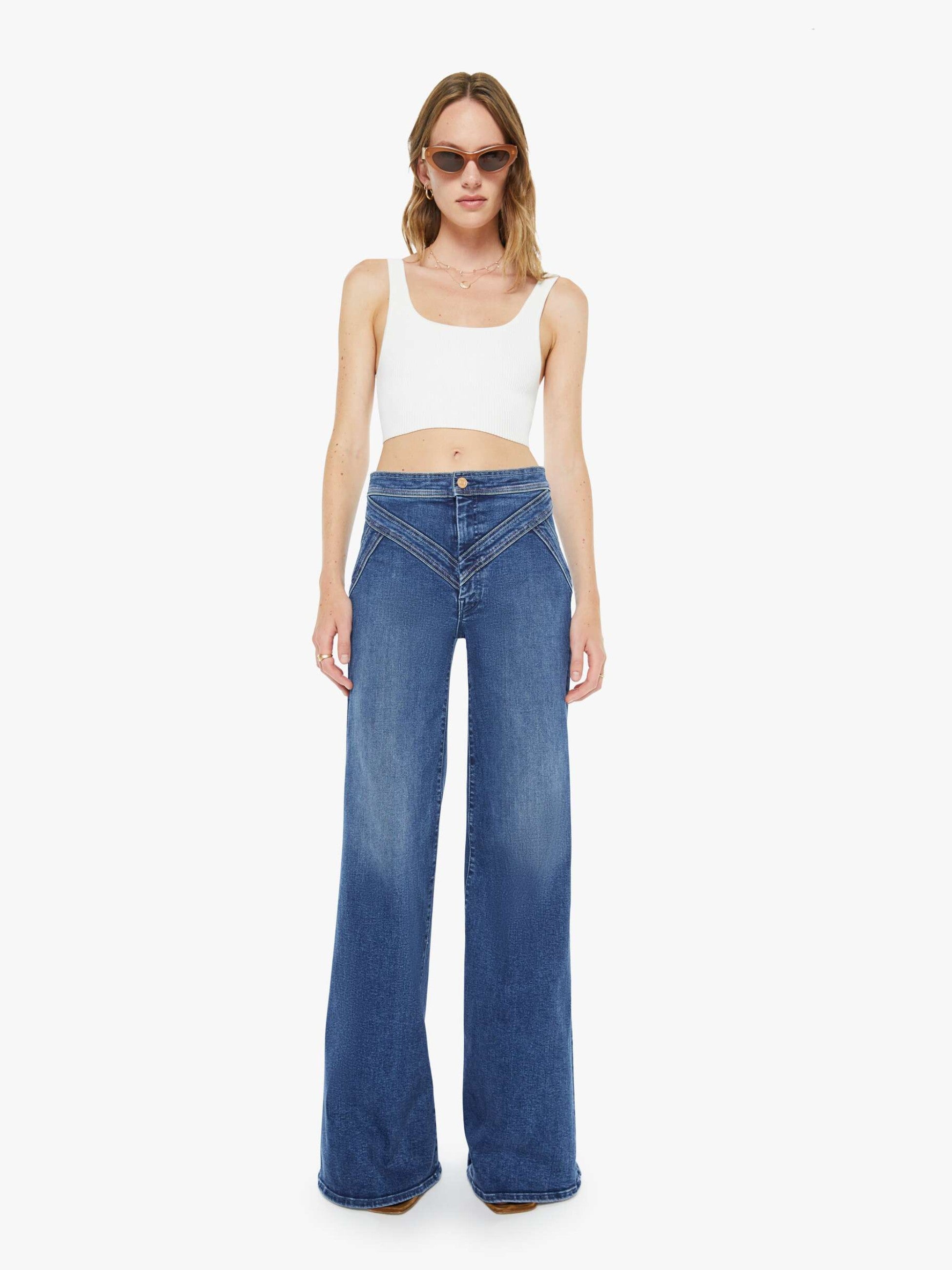 Women The Collar Club Exes | Mother Denim Brownie Points