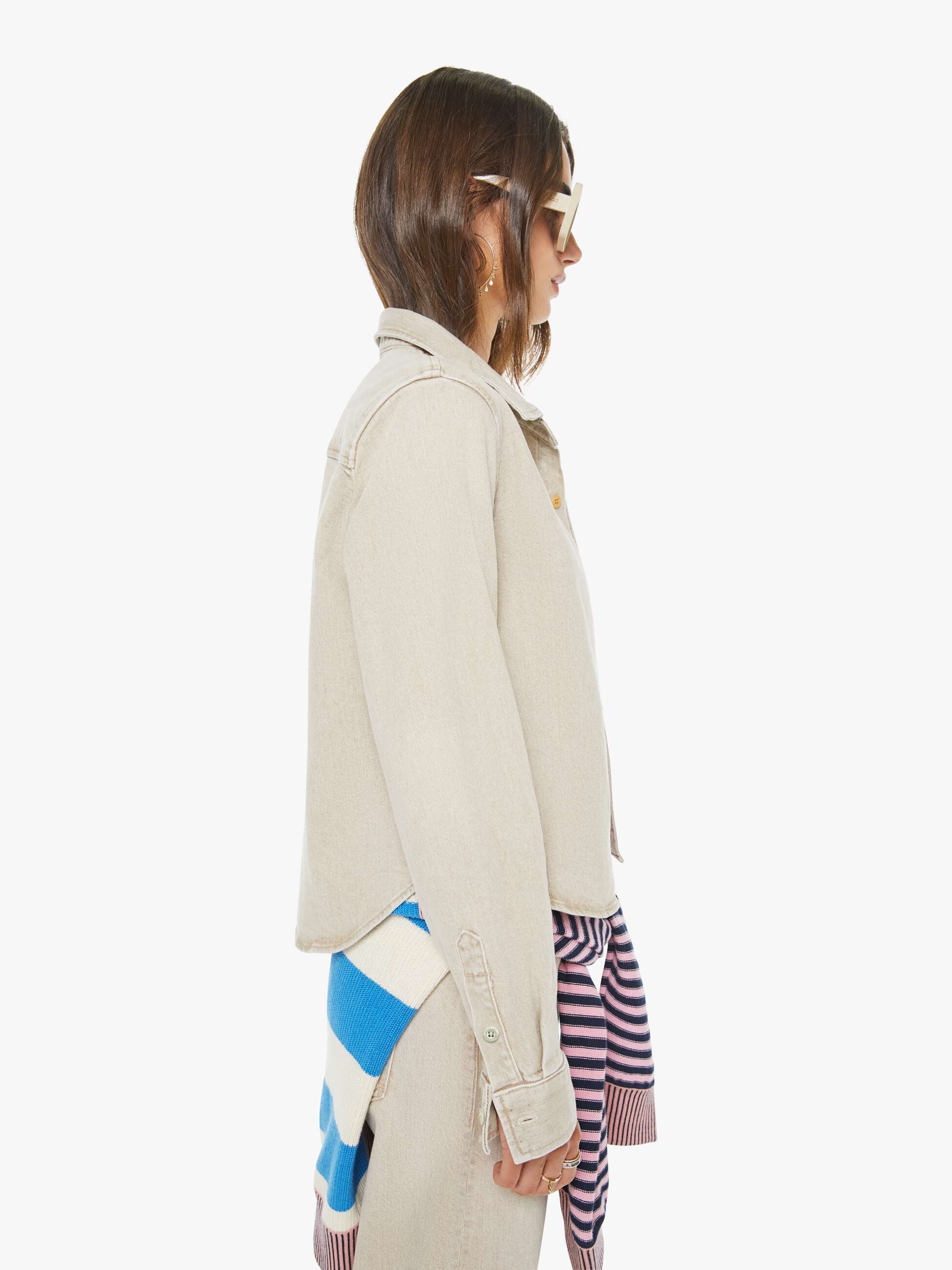 Women The Honor Roll | Mother Denim Caramel