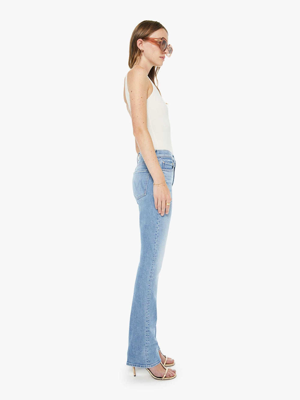 Women The Gathered Honey | Mother Denim Mystical Garden