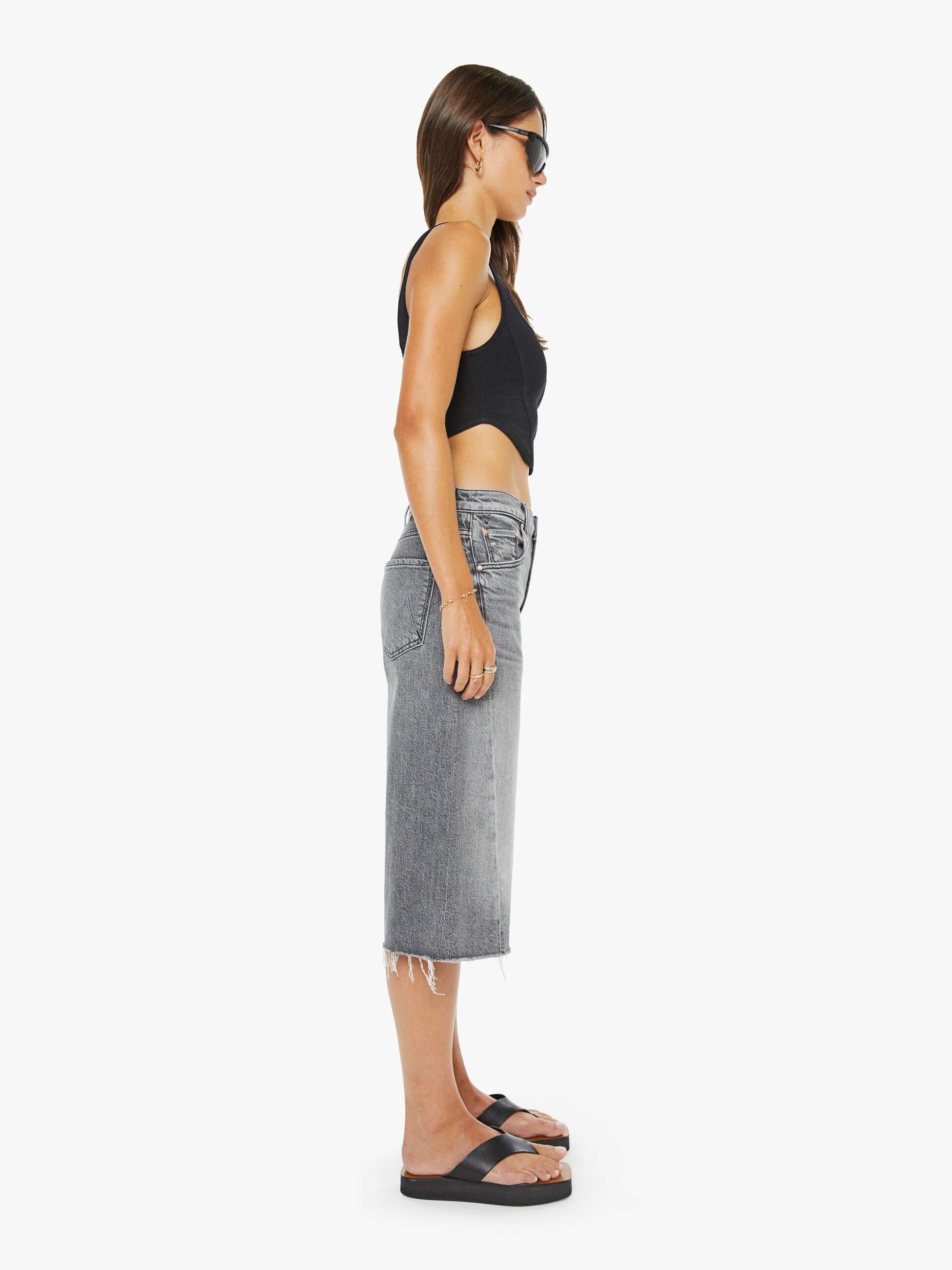 Women The Whole Lot Zip Twist Fray | Mother Denim Bait And Switch