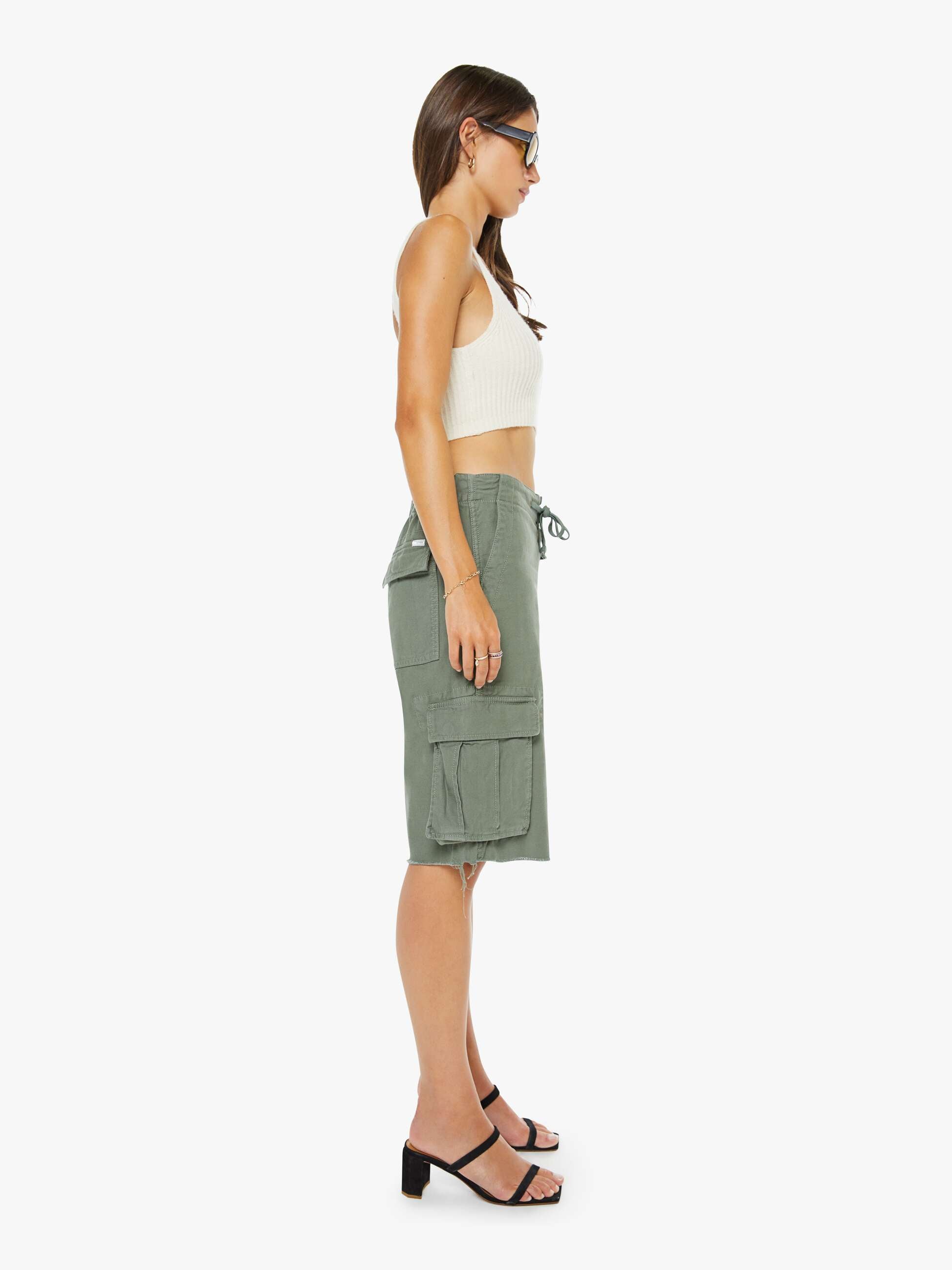 Women The Free Fall Short Fray | Mother Denim Sir Yes Sir!