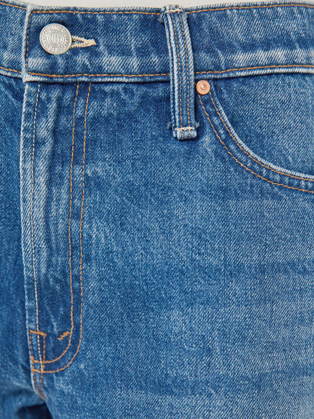 Women The Dodger Short Short Fray | Mother Denim Green Thumb
