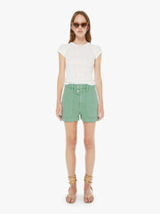 Women The Detour Short | Mother Denim Creme De Menthe