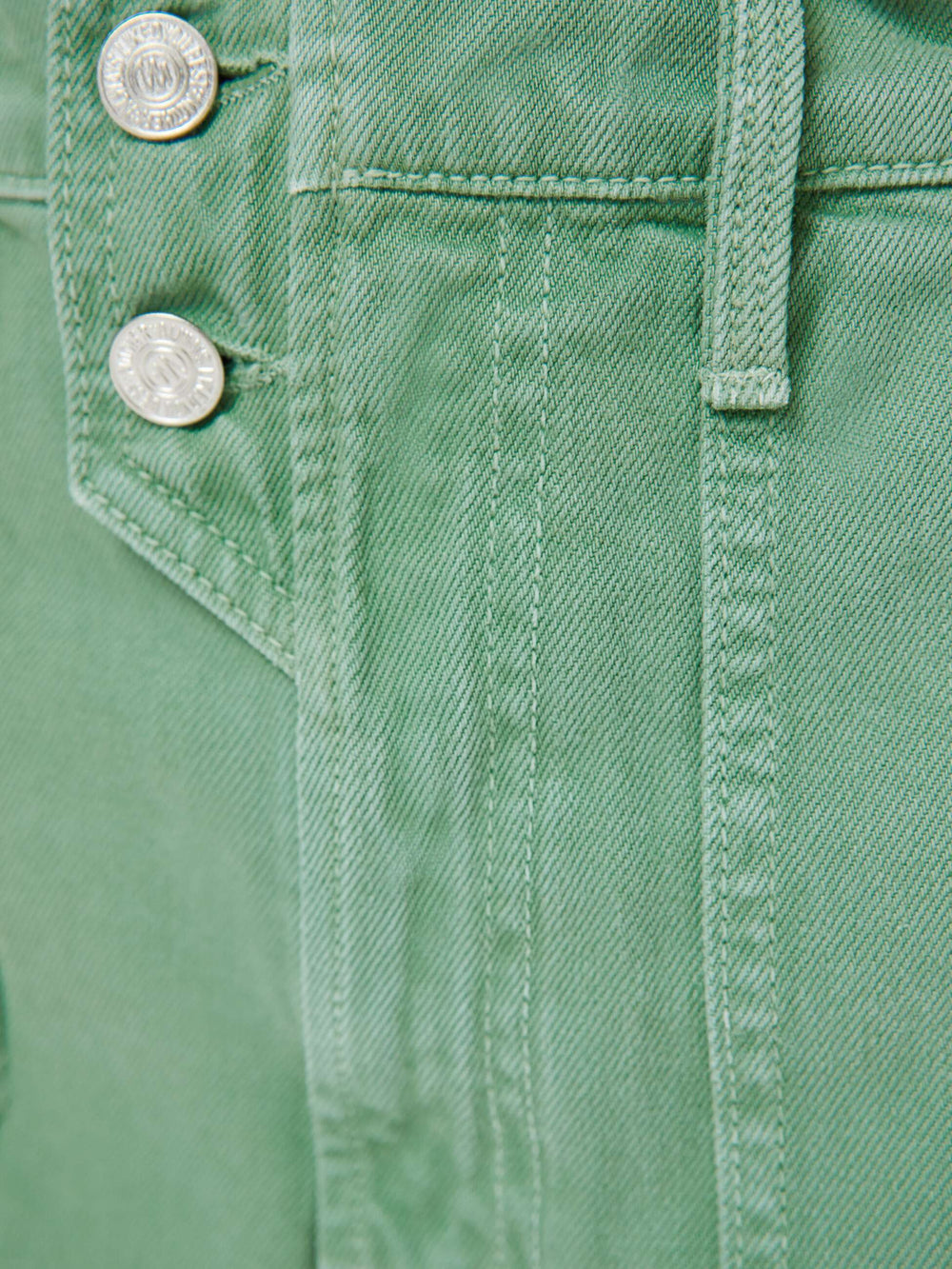 Women The Detour Short | Mother Denim Creme De Menthe