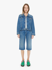 Women The Kick It Half N' Half Fray | Mother Denim Green Thumb