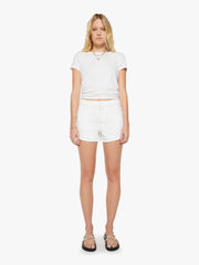 Women The Dodger Short | Mother Denim Picket Fence