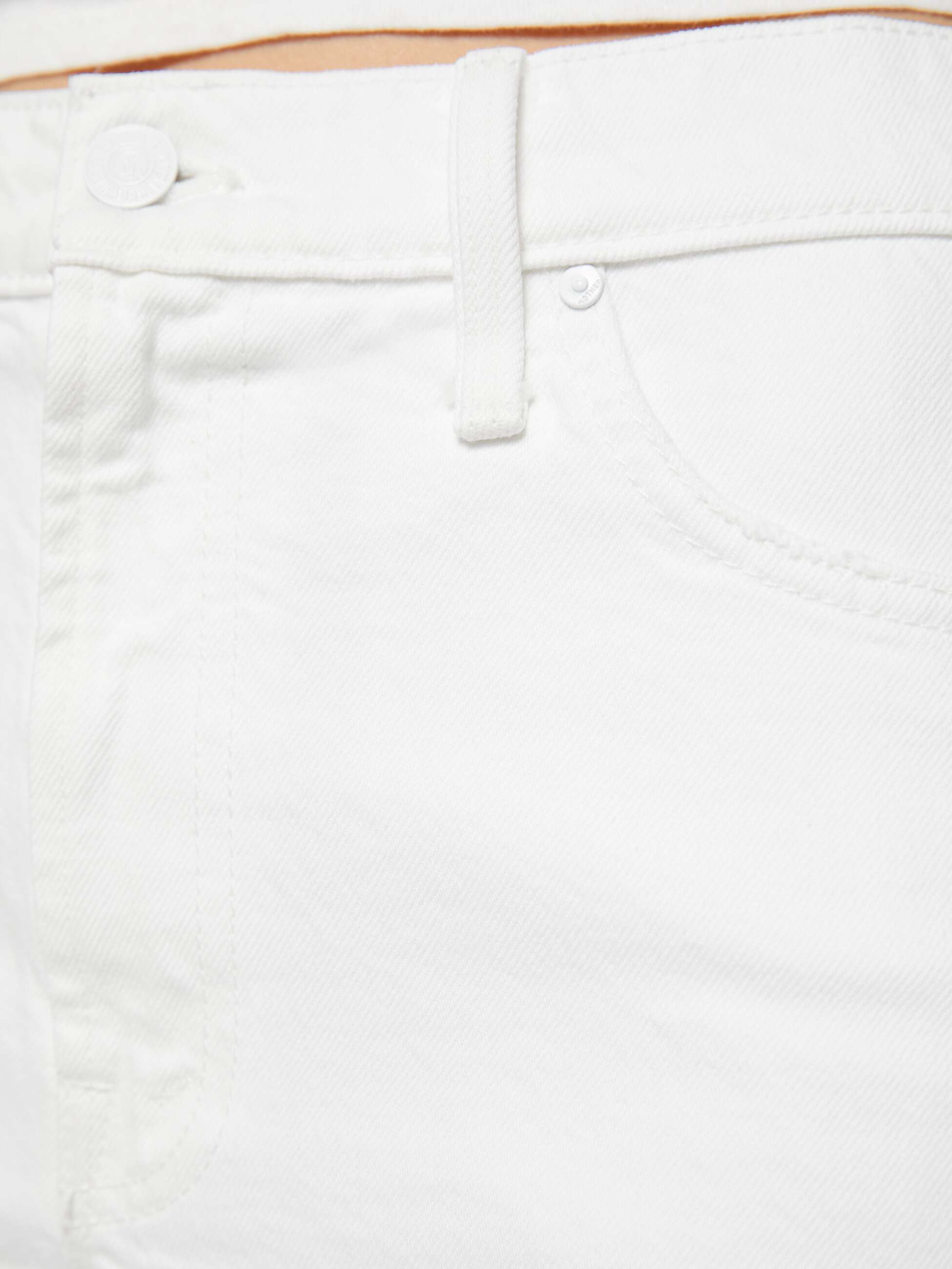 Women The Dodger Short | Mother Denim Picket Fence