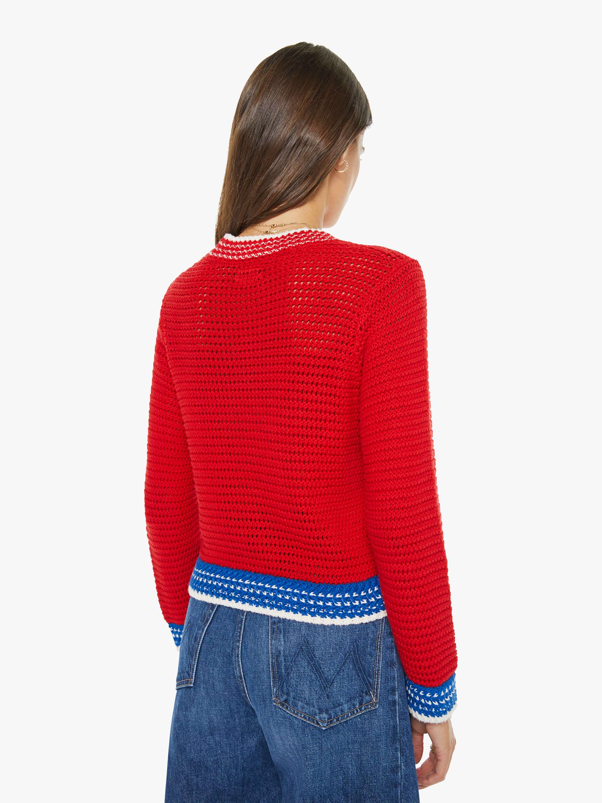 Women The Mini Pullover | Mother Denim Bottoms Up