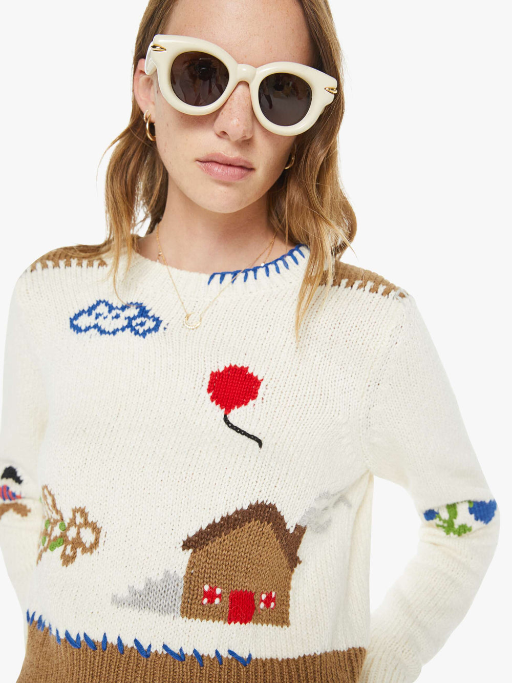 Women The Shrunken Pullover | Mother Denim Little House On The Prairie