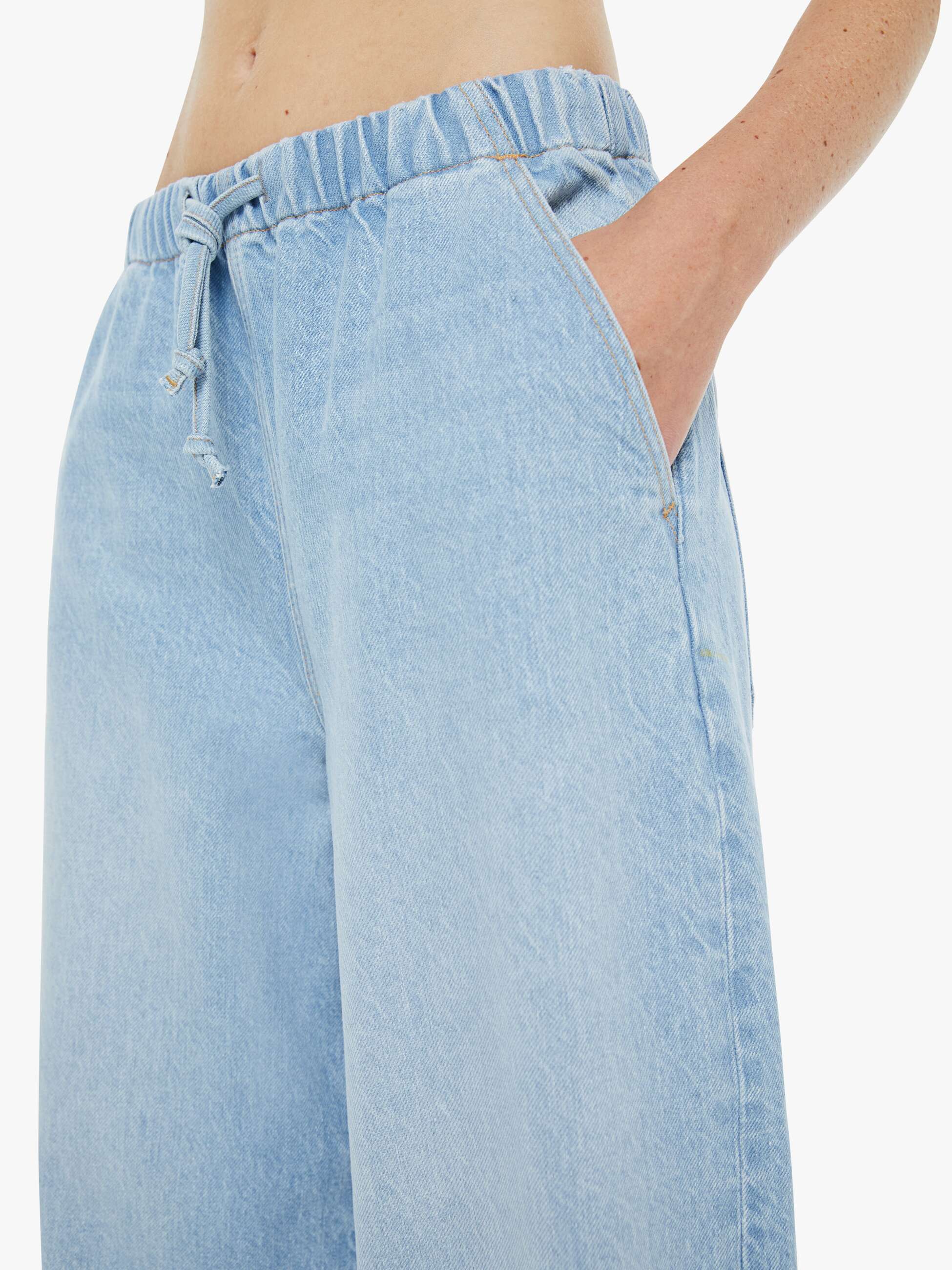 Women The Boxy Raquette | Mother Denim Open Table