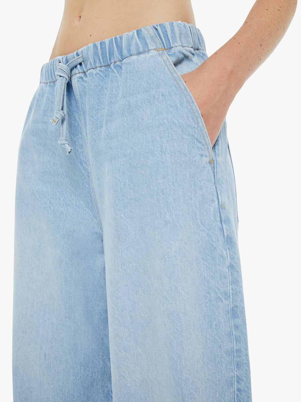 Women The Boxy Raquette | Mother Denim Open Table