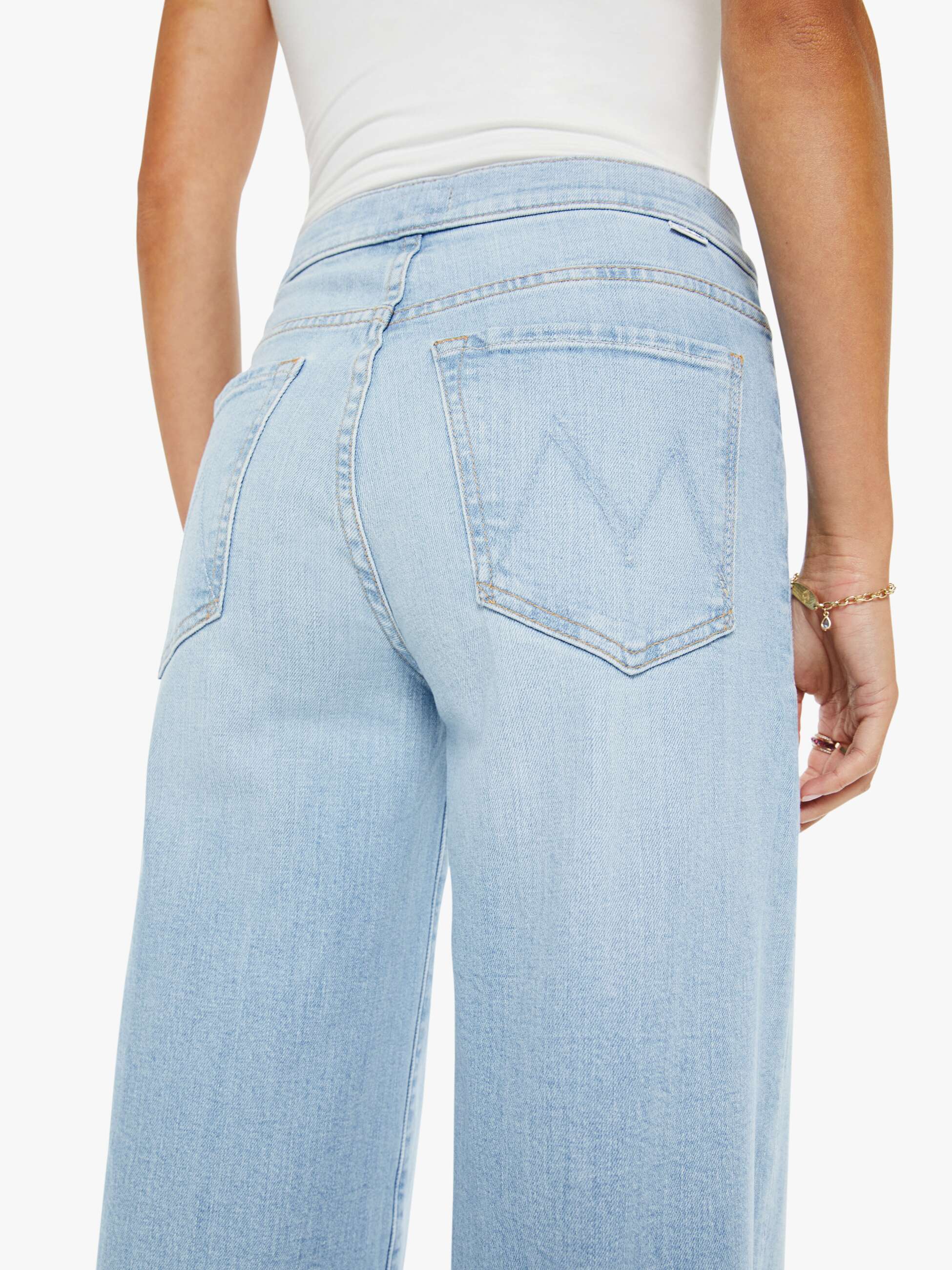 Women The Crop Pullover | Mother Denim Dusk To Dawn