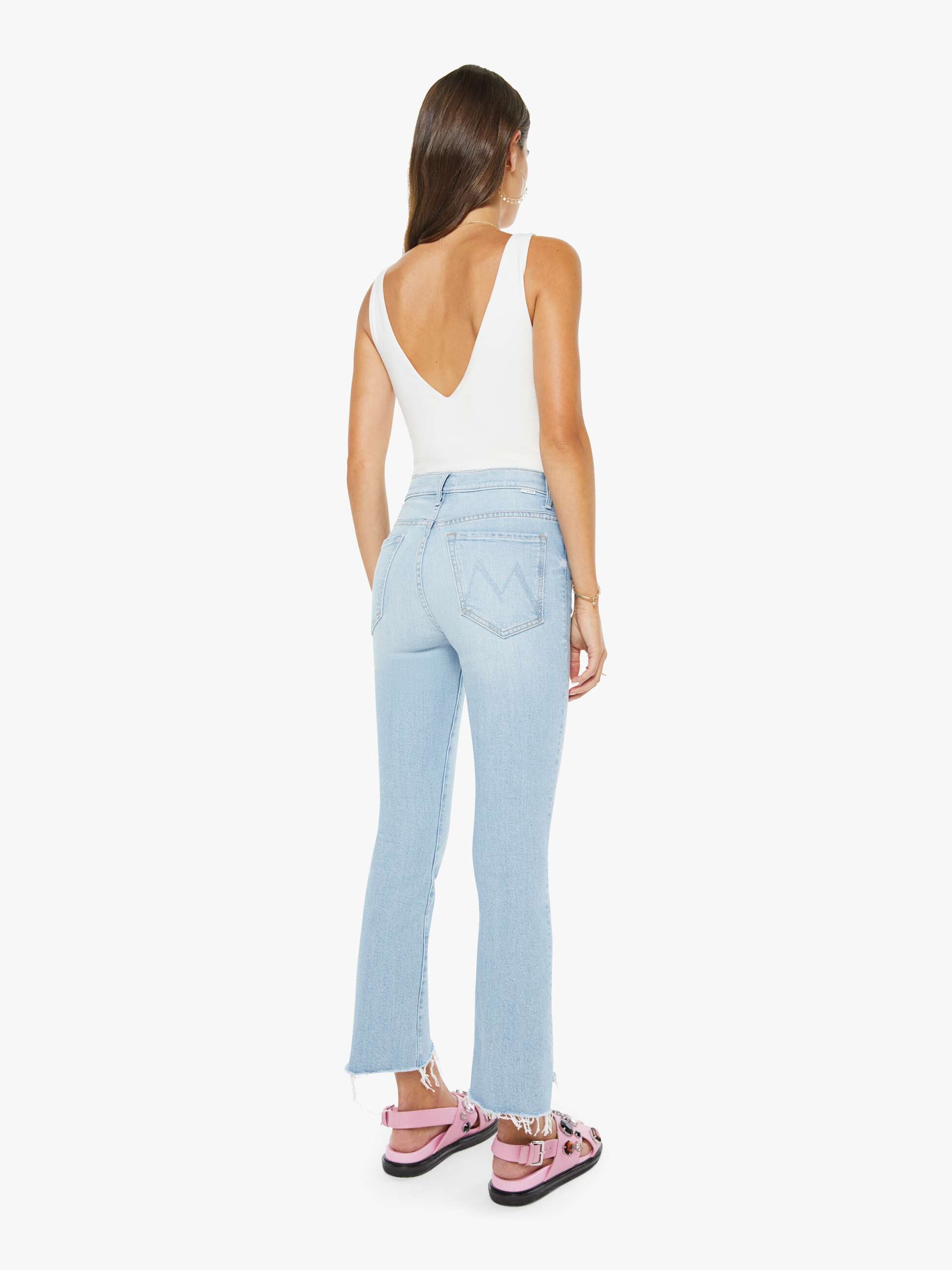 Women The Crop Pullover | Mother Denim Dusk To Dawn