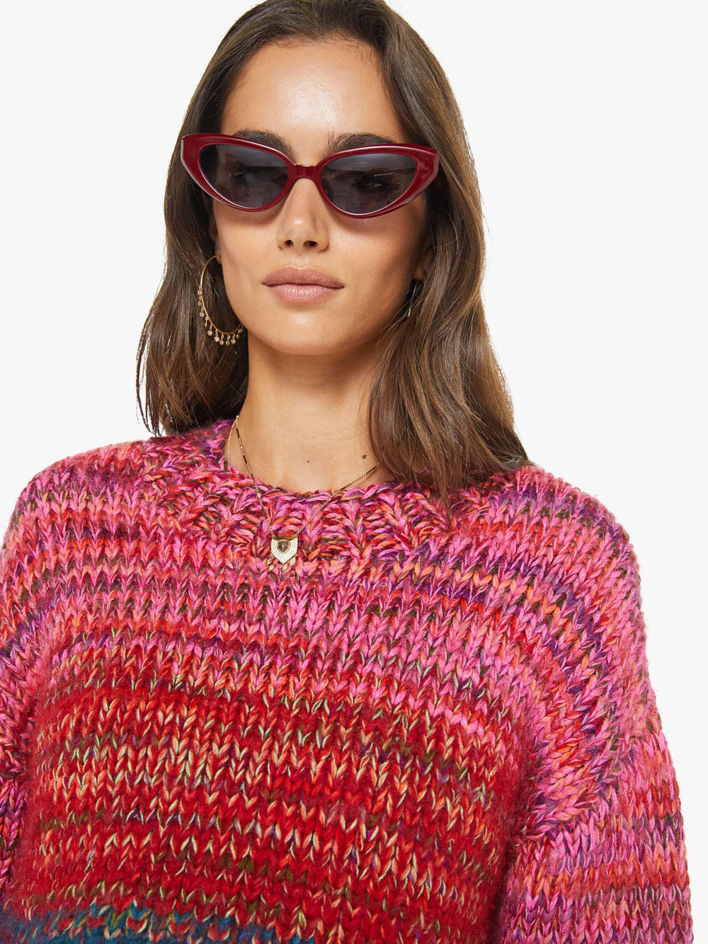 Women The Crop Pullover | Mother Denim Dusk To Dawn