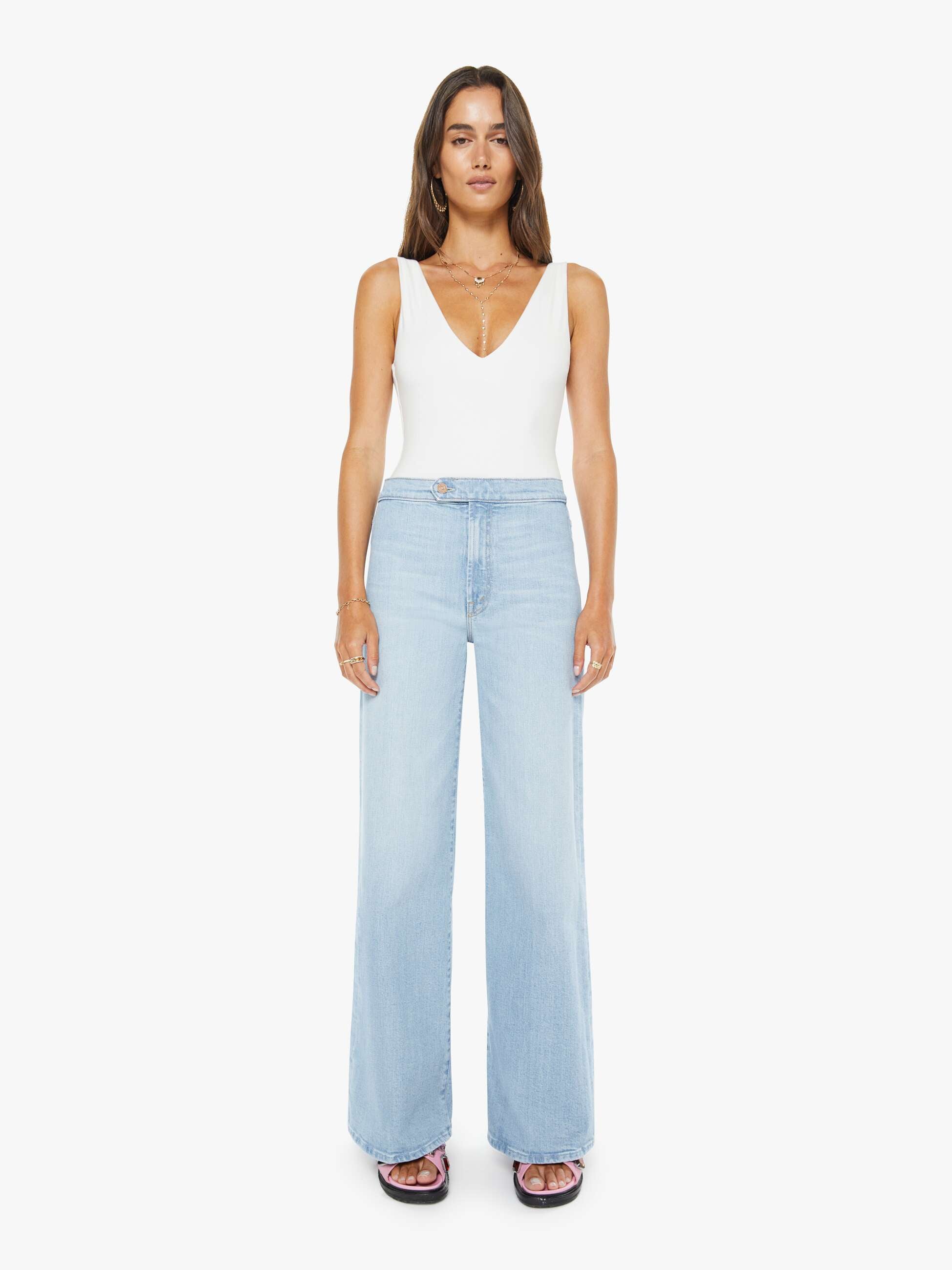 Women The Crop Pullover | Mother Denim Dusk To Dawn