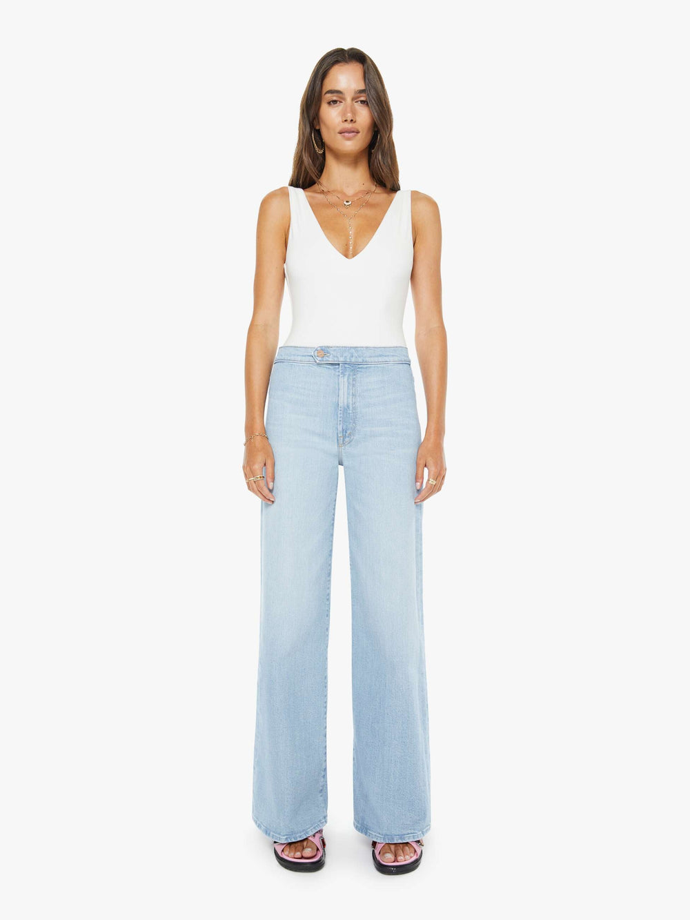 Women The Crop Pullover | Mother Denim Dusk To Dawn