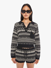 Women Alix Of Bohemia Liza Top | Mother Denim BLACK MARBLE