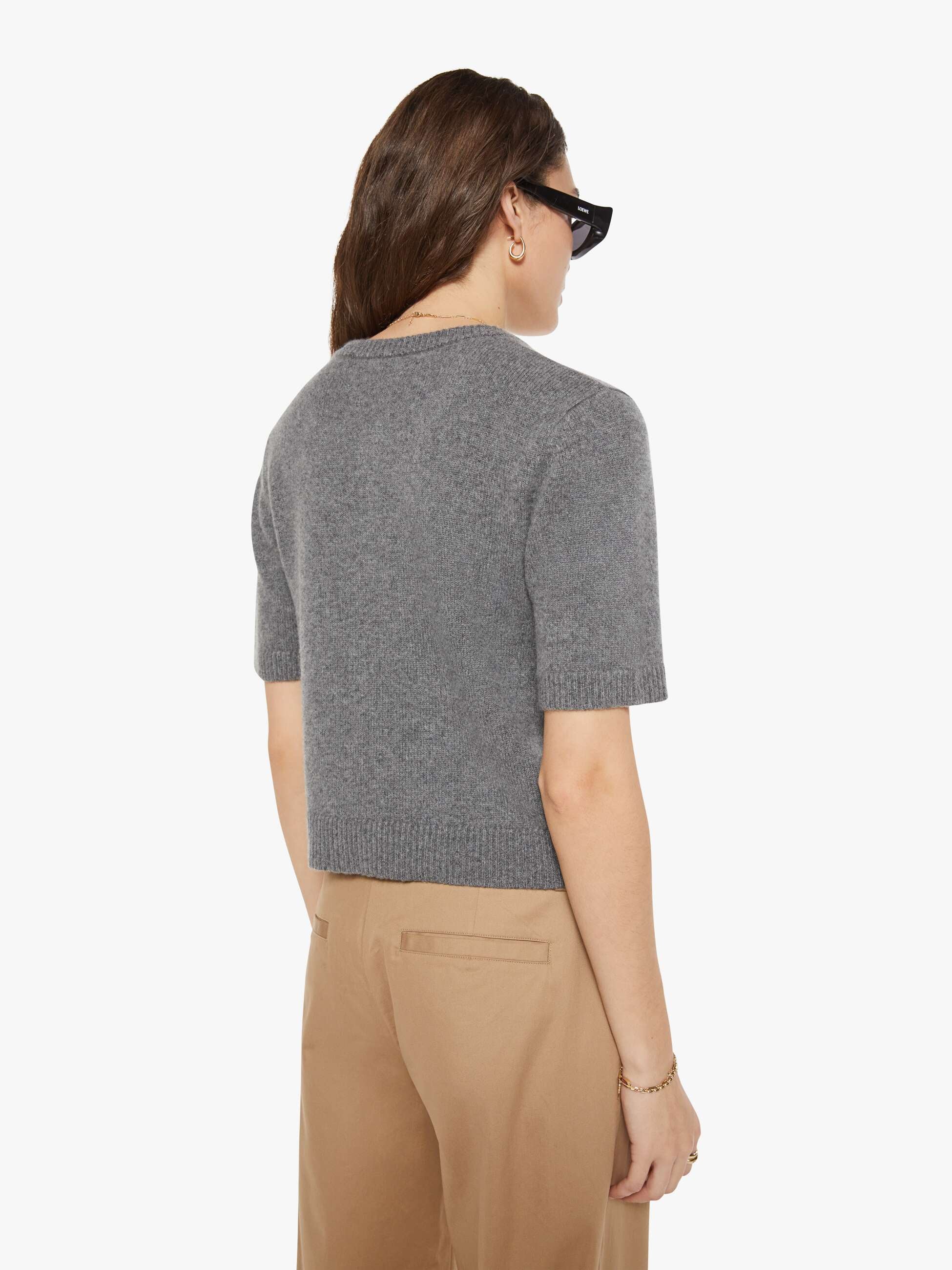 Women SPRWMN Anita Cardigan | Mother Denim Grey