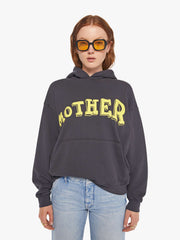 Women The Oversized Hoodie | Mother Denim Black (Charcoal)