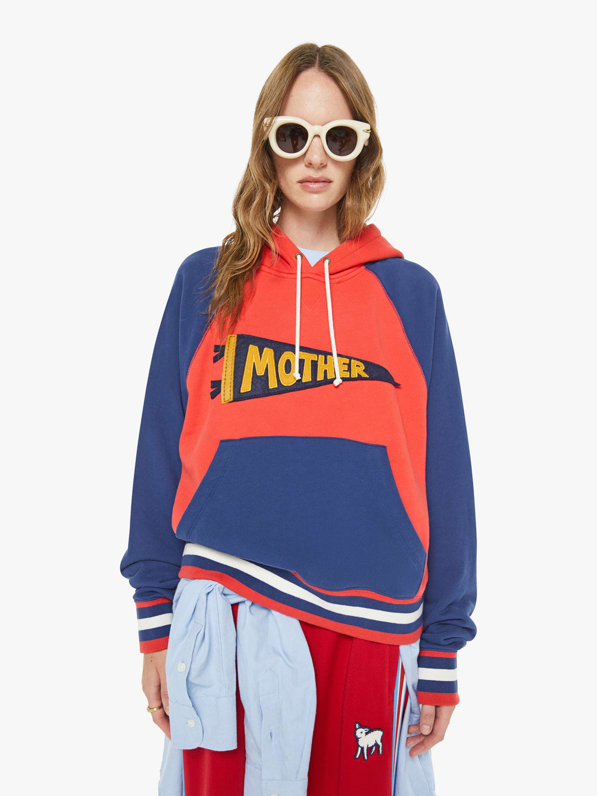 Women The Square Hoodie | Mother Denim MOTHER Pennant
