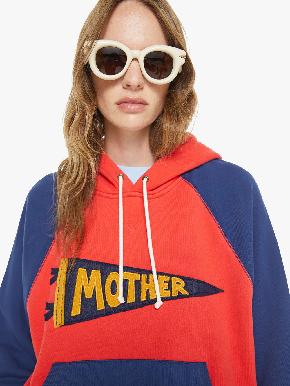 Women The Square Hoodie | Mother Denim MOTHER Pennant